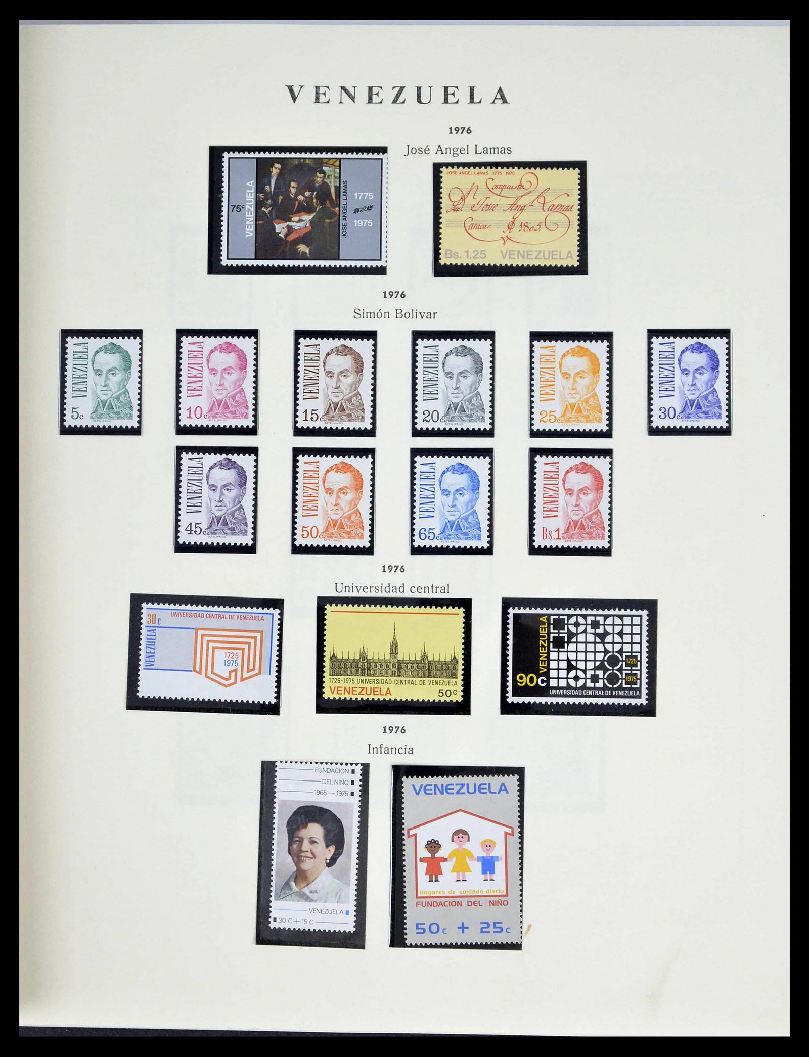 39223 0073 - Stamp collection 39223 Venezuela 1859-1984.