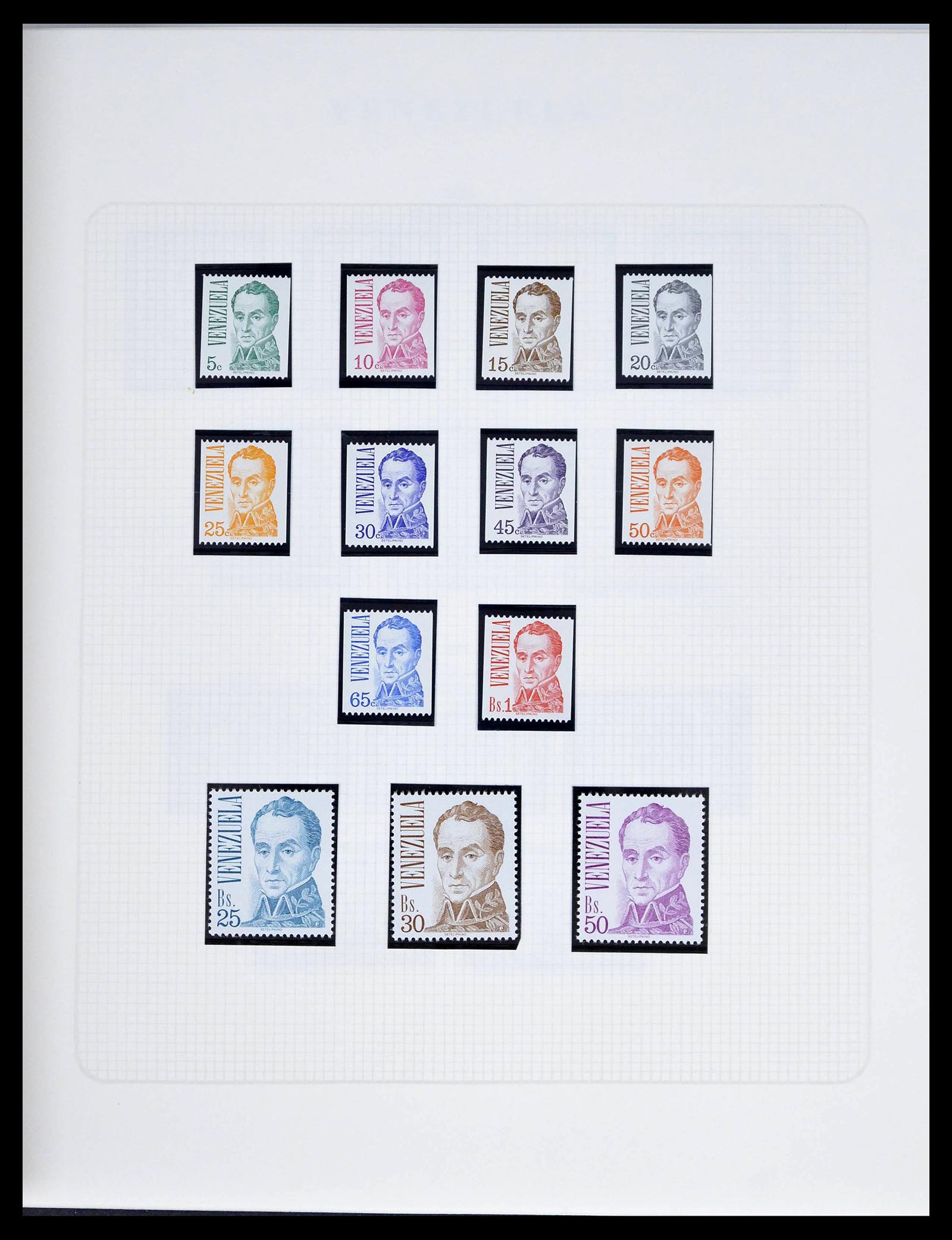 39223 0074 - Stamp collection 39223 Venezuela 1859-1984.