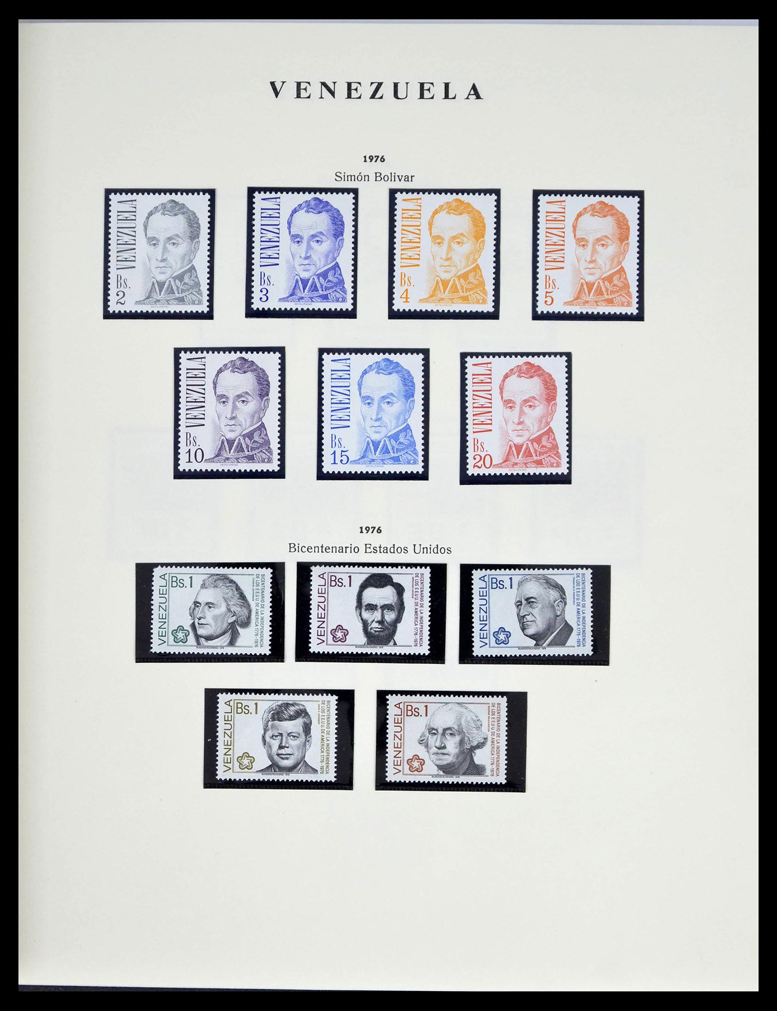 39223 0075 - Stamp collection 39223 Venezuela 1859-1984.