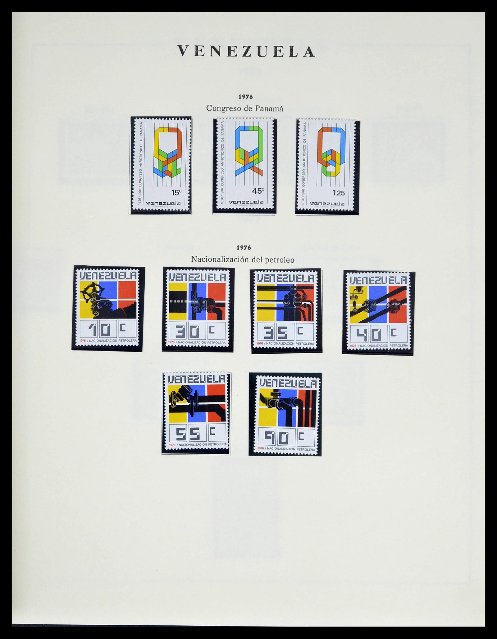 39223 0076 - Stamp collection 39223 Venezuela 1859-1984.