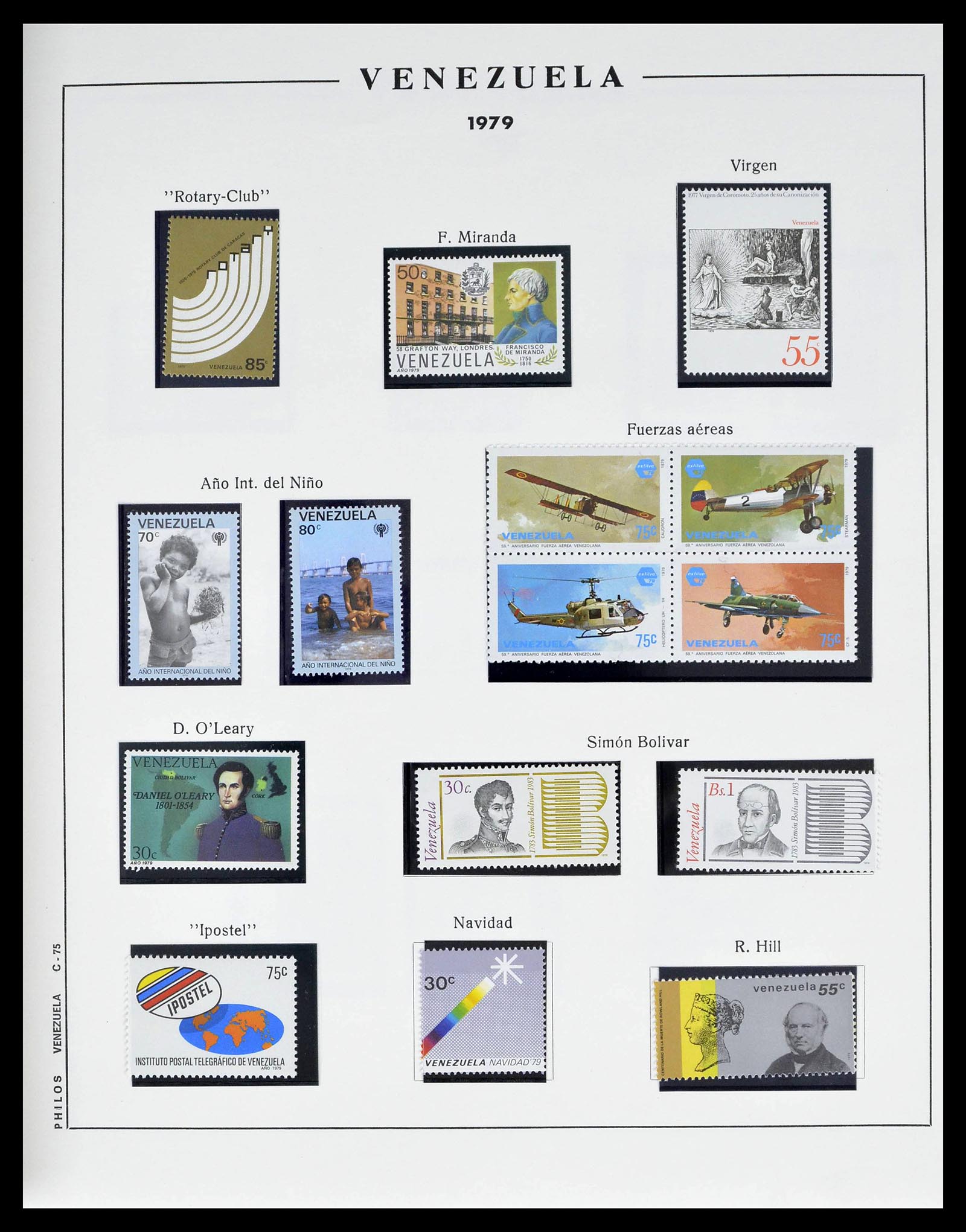 39223 0081 - Stamp collection 39223 Venezuela 1859-1984.