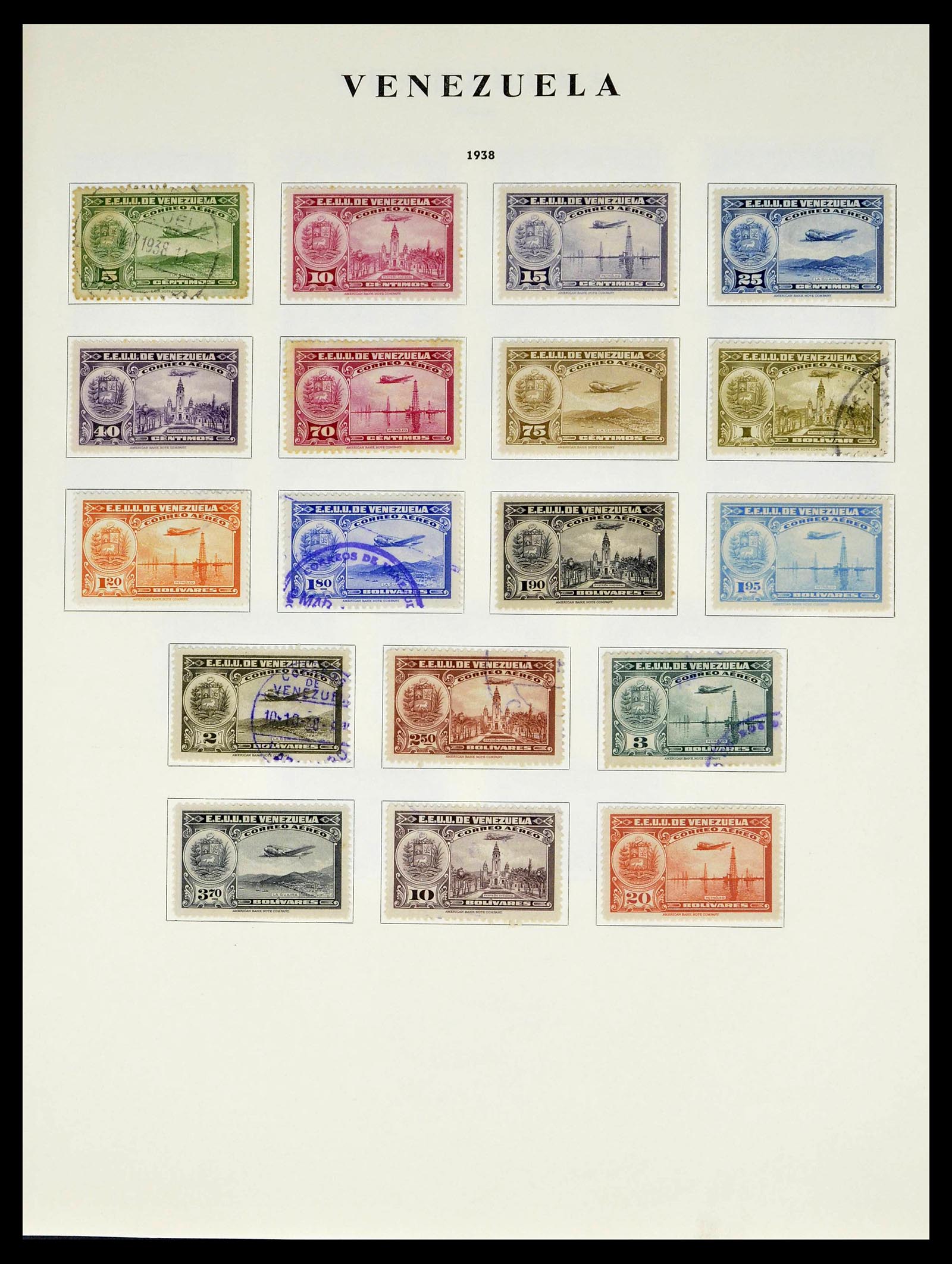 39223 0095 - Stamp collection 39223 Venezuela 1859-1984.