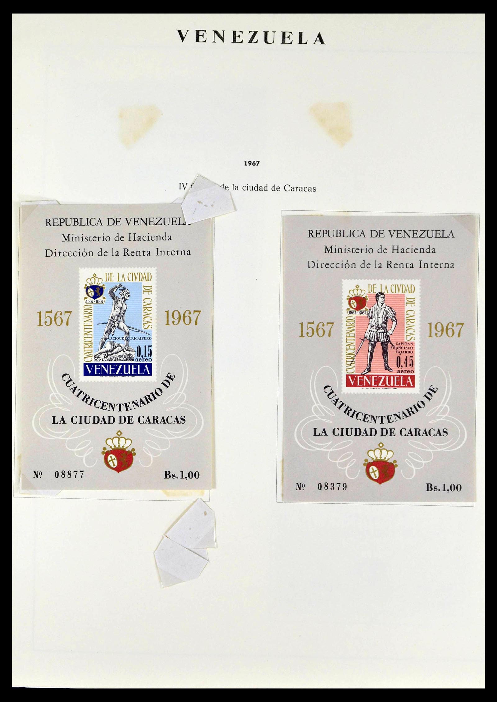 39223 0170 - Stamp collection 39223 Venezuela 1859-1984.