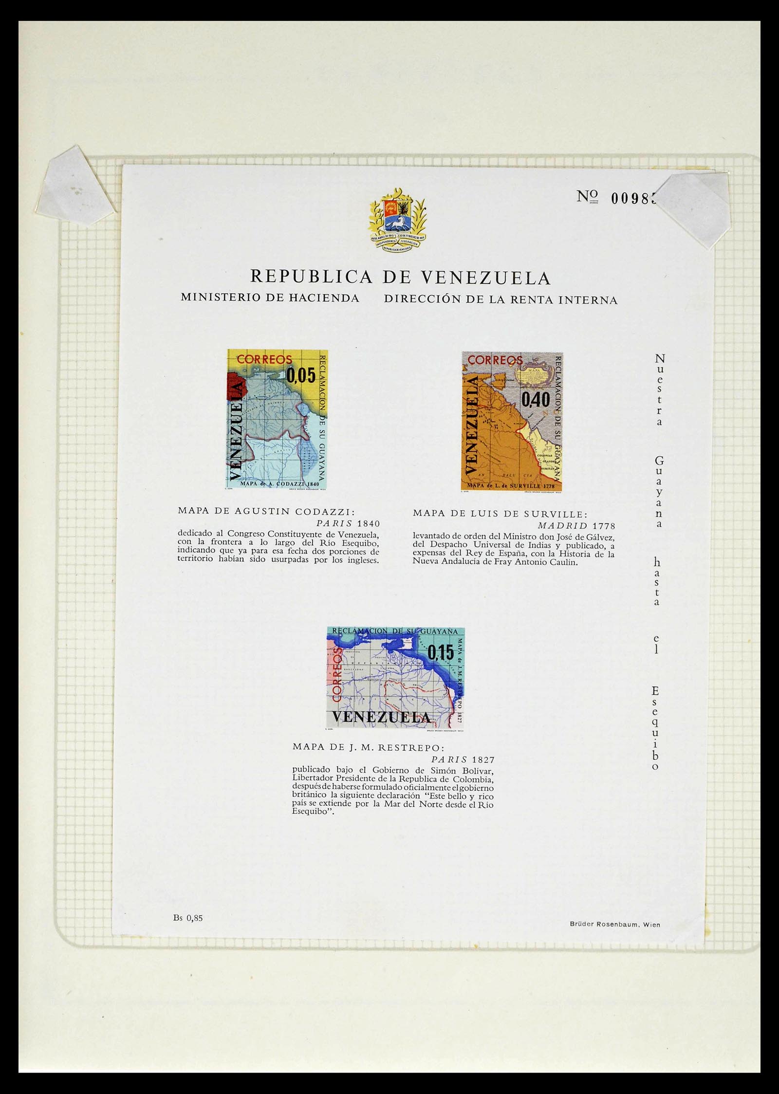 39223 0178 - Stamp collection 39223 Venezuela 1859-1984.
