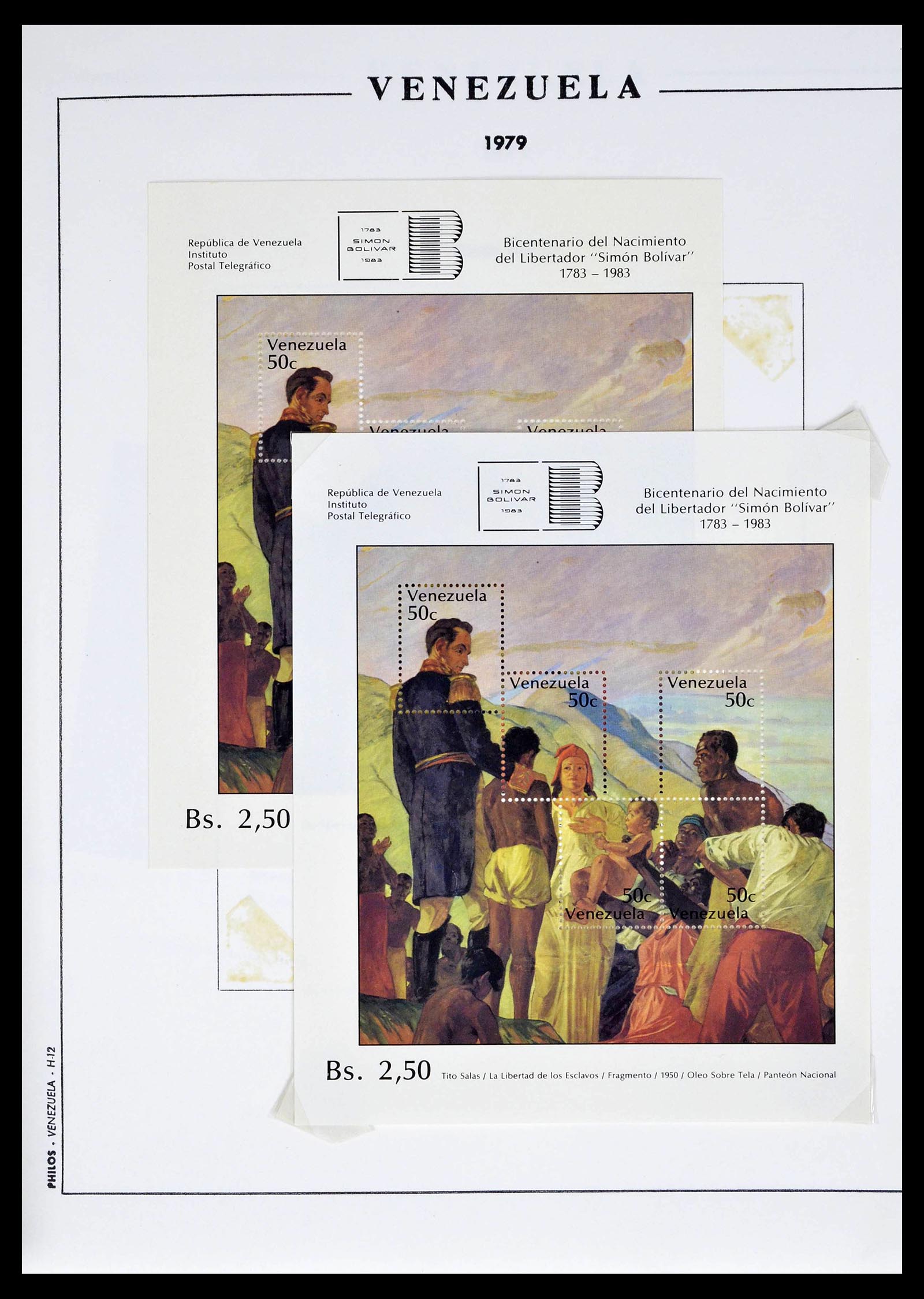 39223 0179 - Stamp collection 39223 Venezuela 1859-1984.