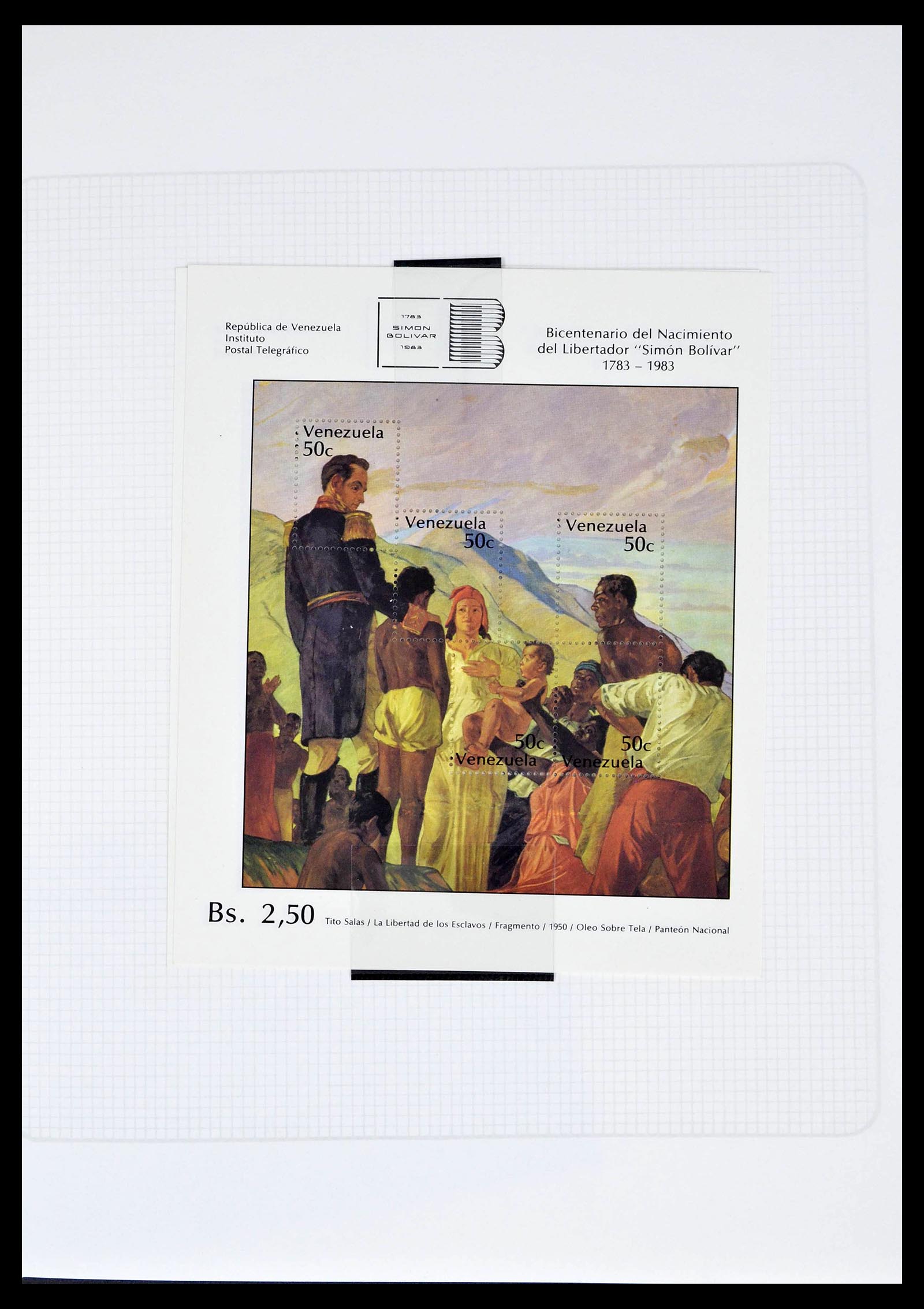 39223 0184 - Stamp collection 39223 Venezuela 1859-1984.