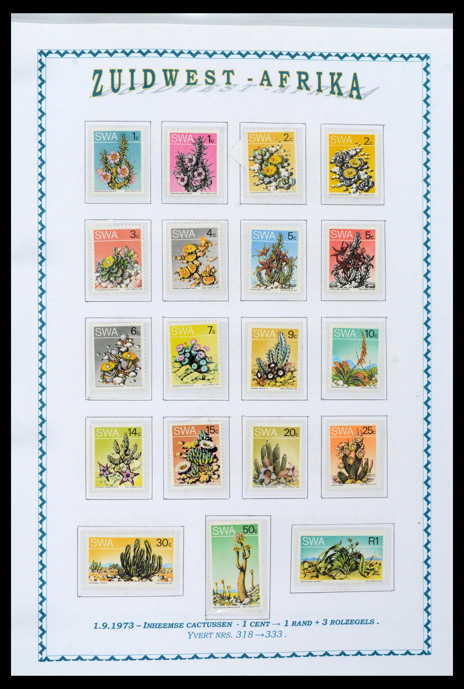 39226 0042 - Postzegelverzameling 39226 Zuid Afrika en Staten 1853-2000.
