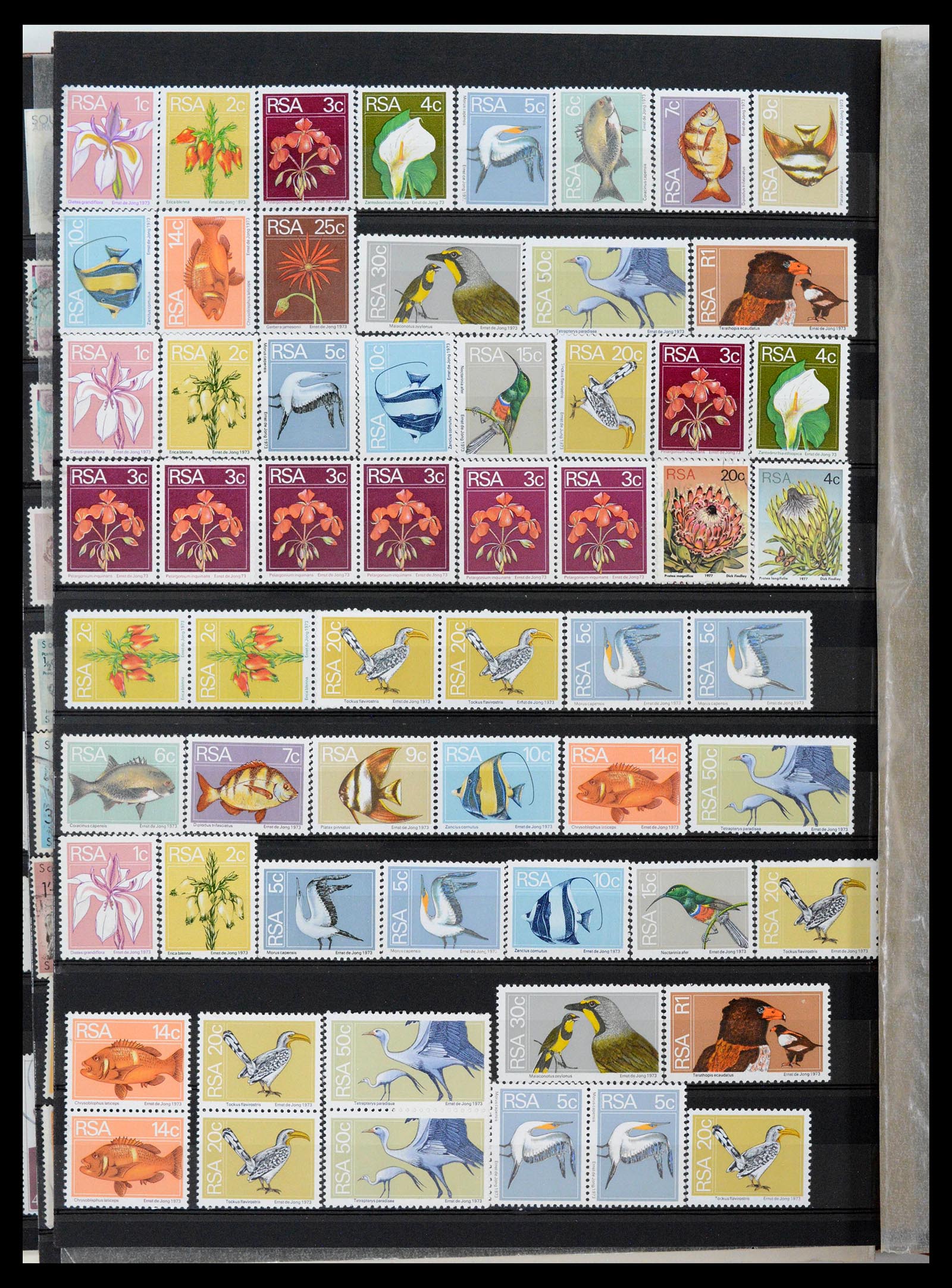 39226 0106 - Postzegelverzameling 39226 Zuid Afrika en Staten 1853-2000.