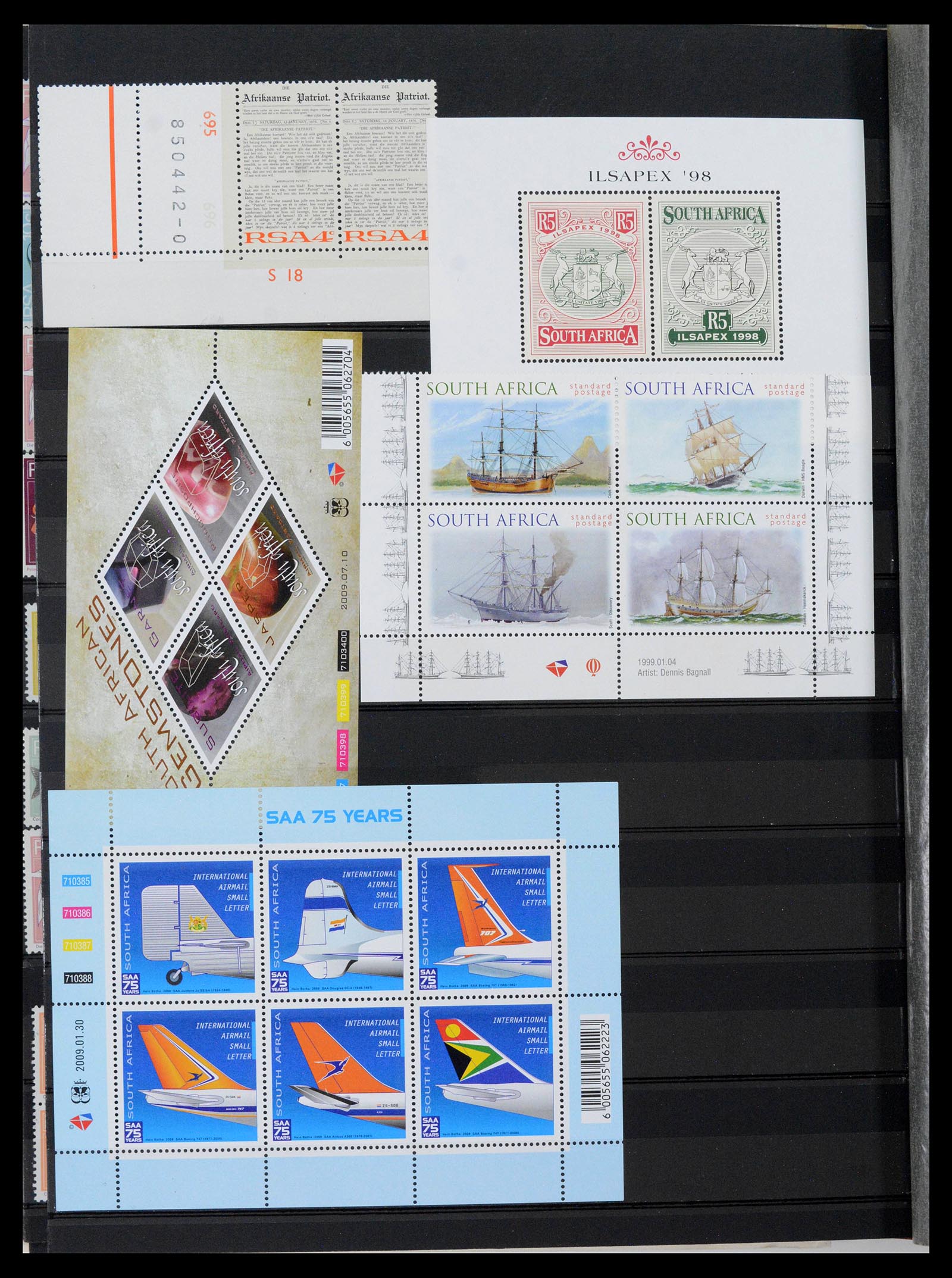 39226 0108 - Postzegelverzameling 39226 Zuid Afrika en Staten 1853-2000.