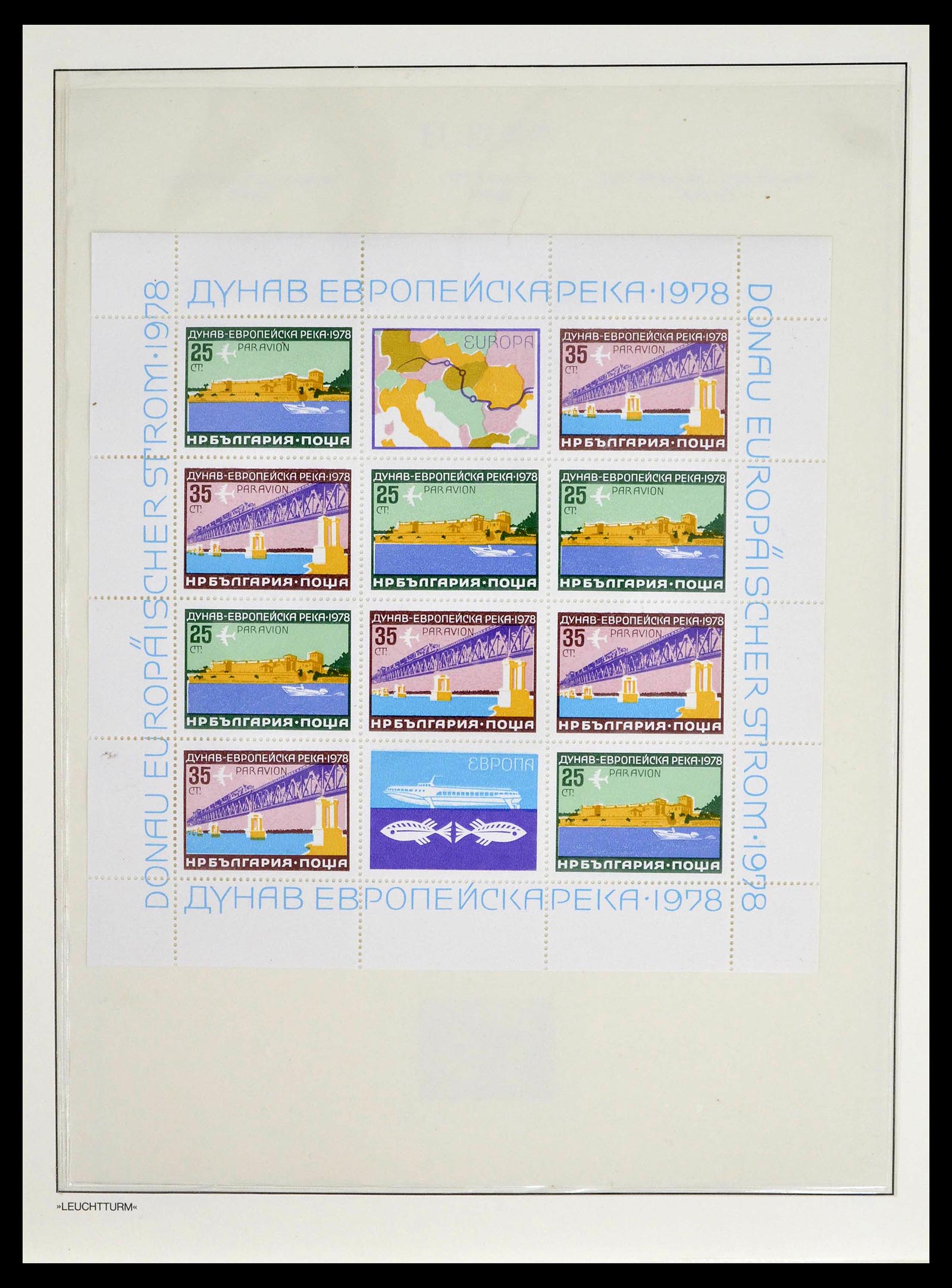 39227 0045 - Postzegelverzameling 39227 Europa CEPT voor- en meelopers 1949-1985.