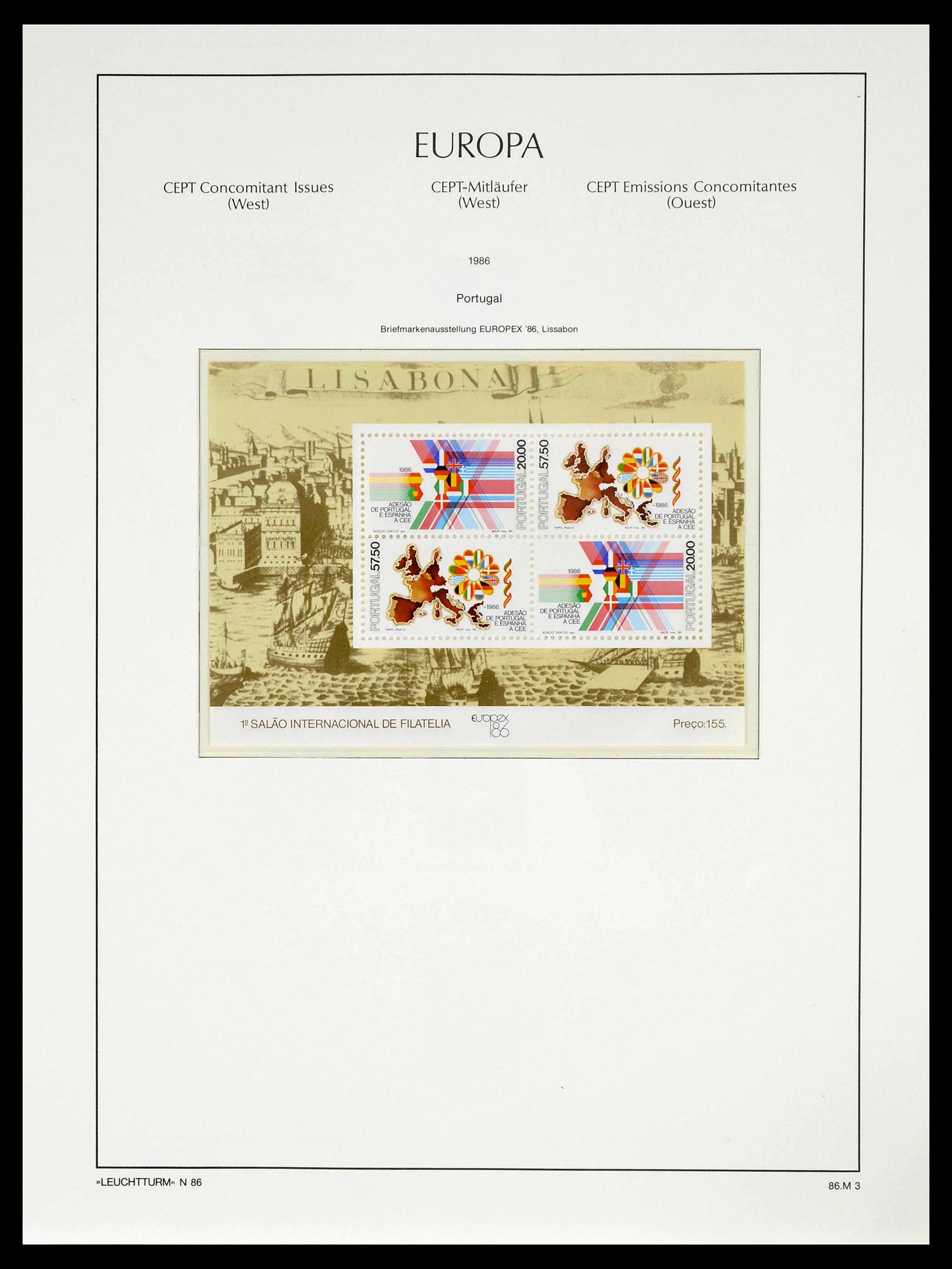 39227 0081 - Postzegelverzameling 39227 Europa CEPT voor- en meelopers 1949-1985.
