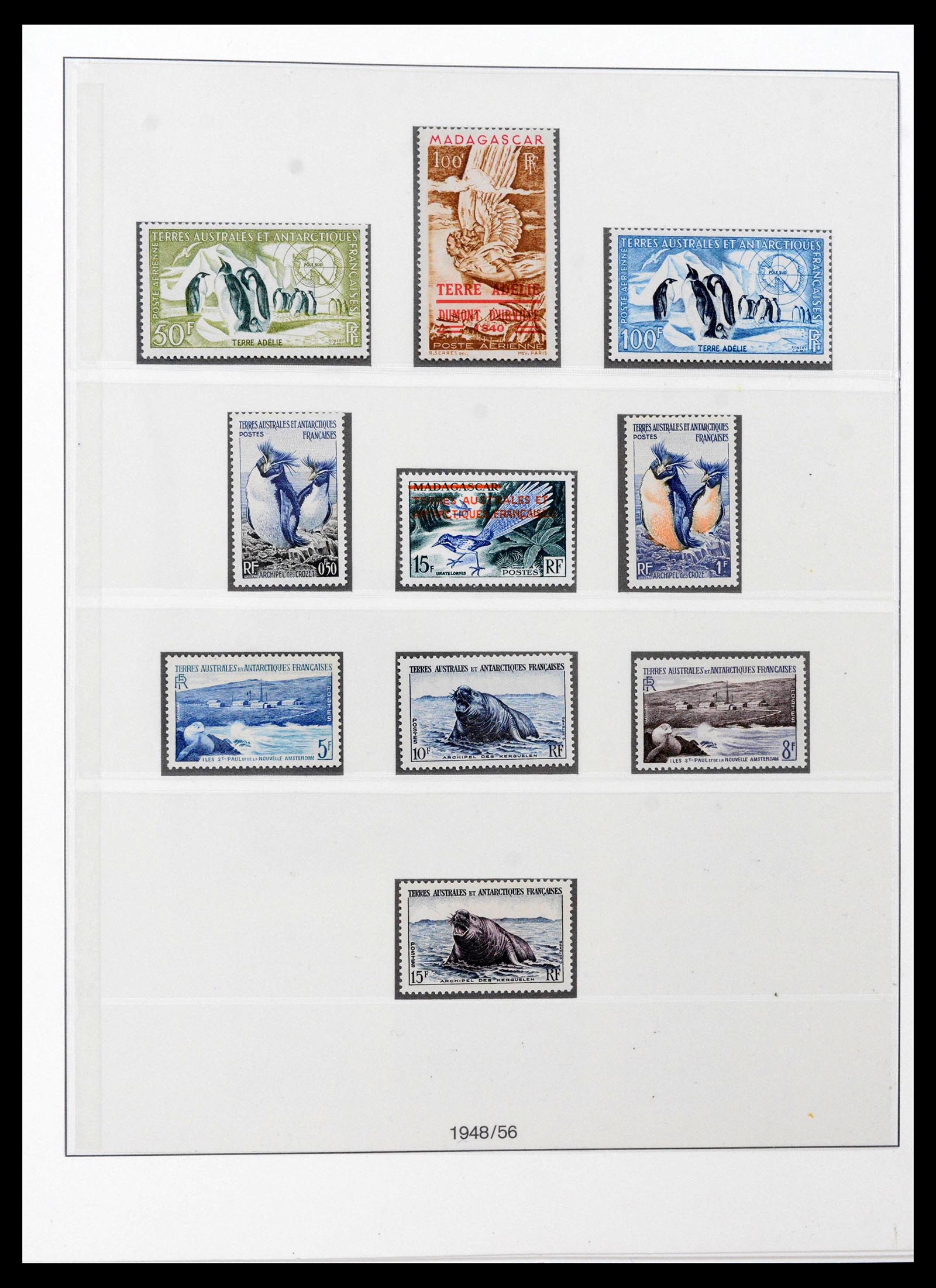39228 0001 - Stamp collection 39228 TAAF 1948-1994.