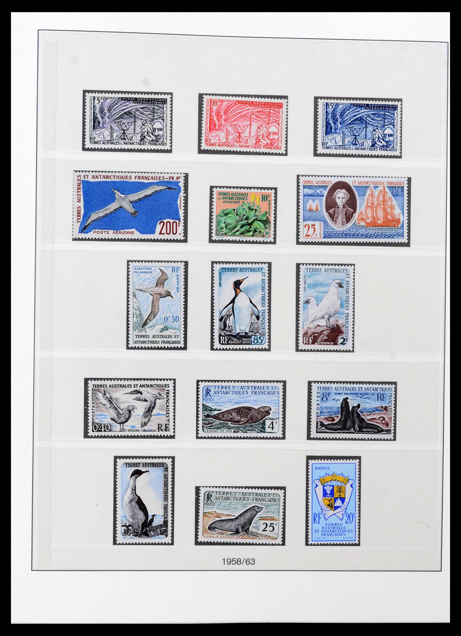 39228 0002 - Stamp collection 39228 TAAF 1948-1994.
