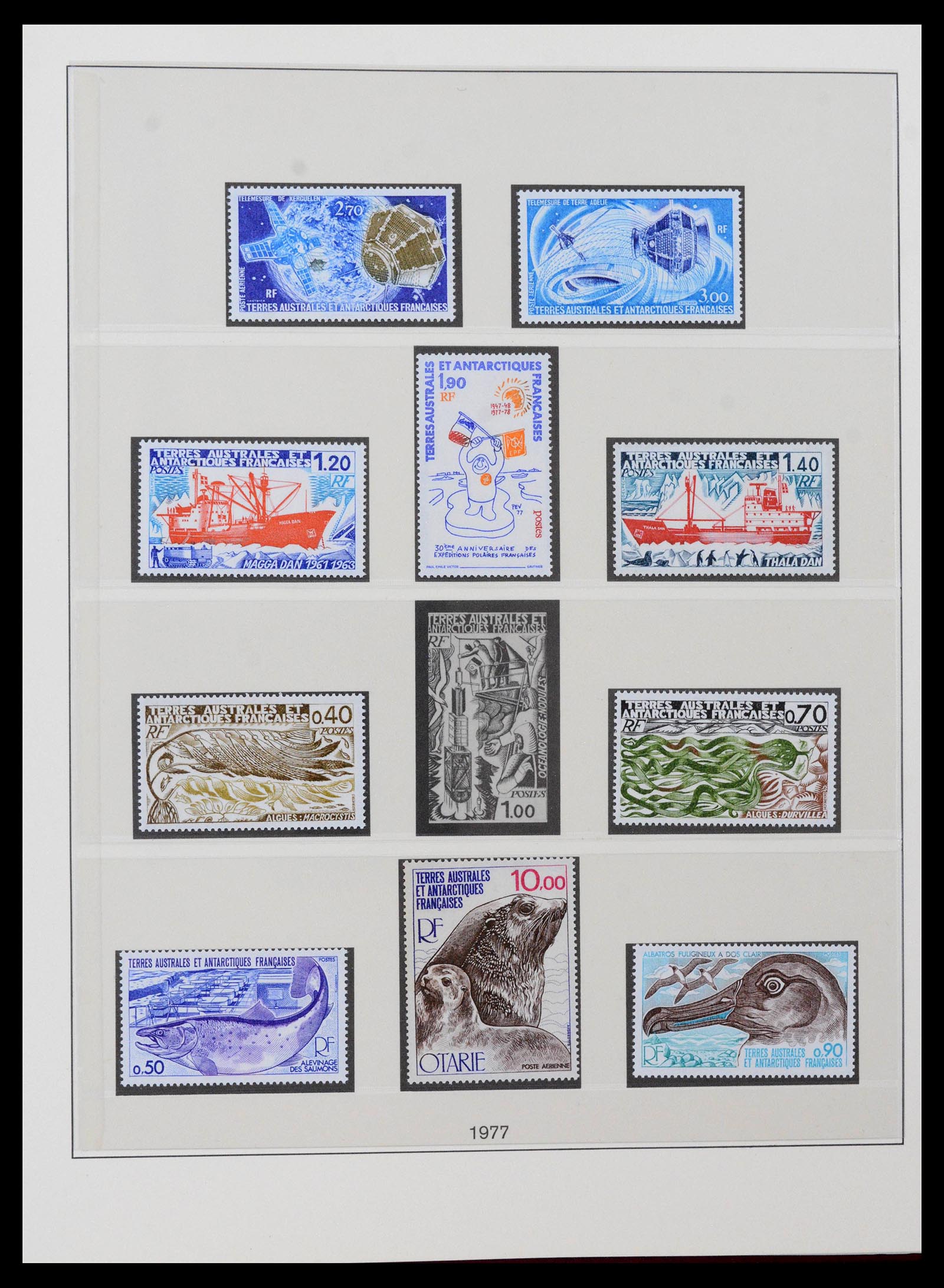 39228 0012 - Stamp collection 39228 TAAF 1948-1994.