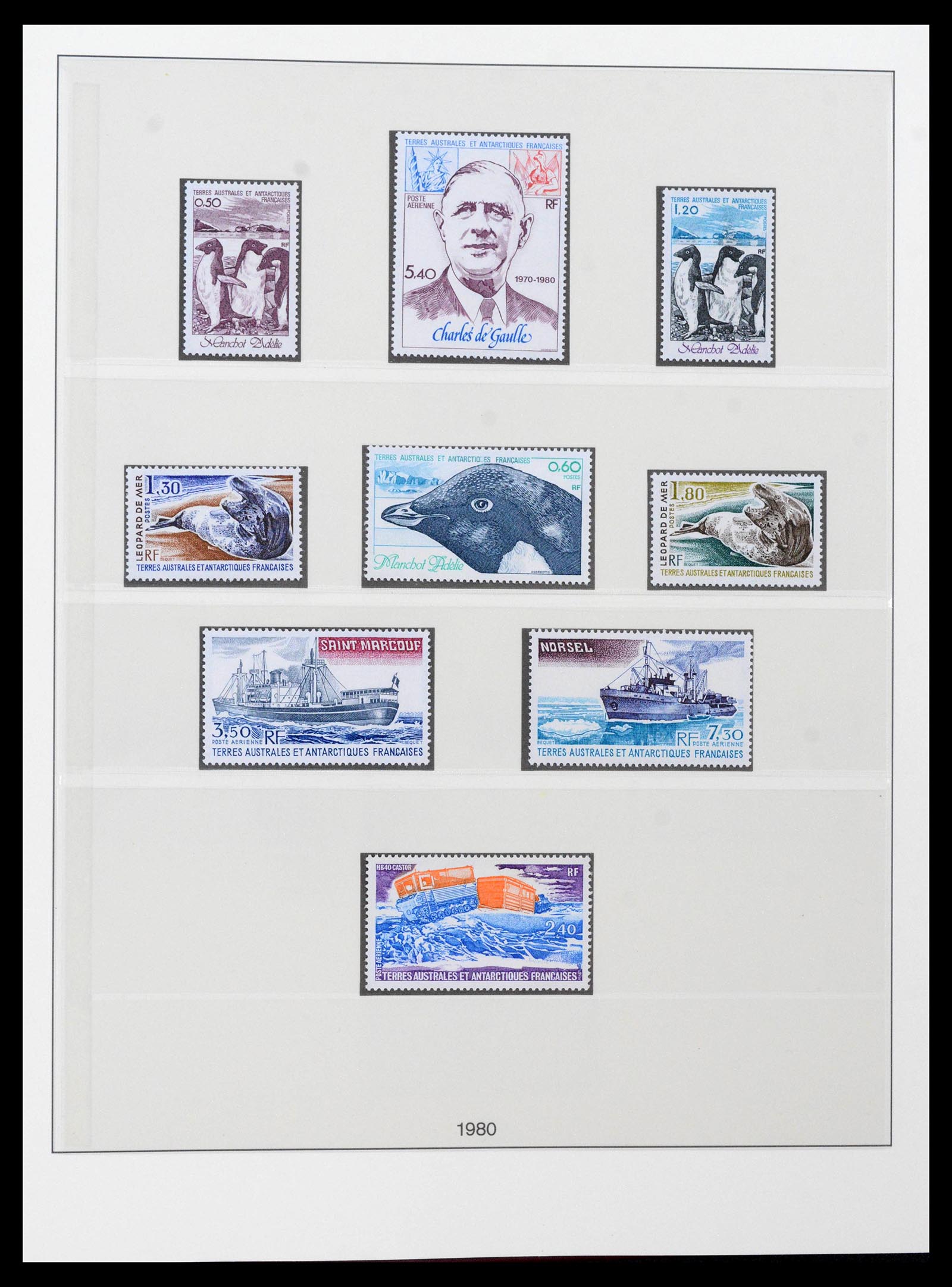 39228 0015 - Stamp collection 39228 TAAF 1948-1994.