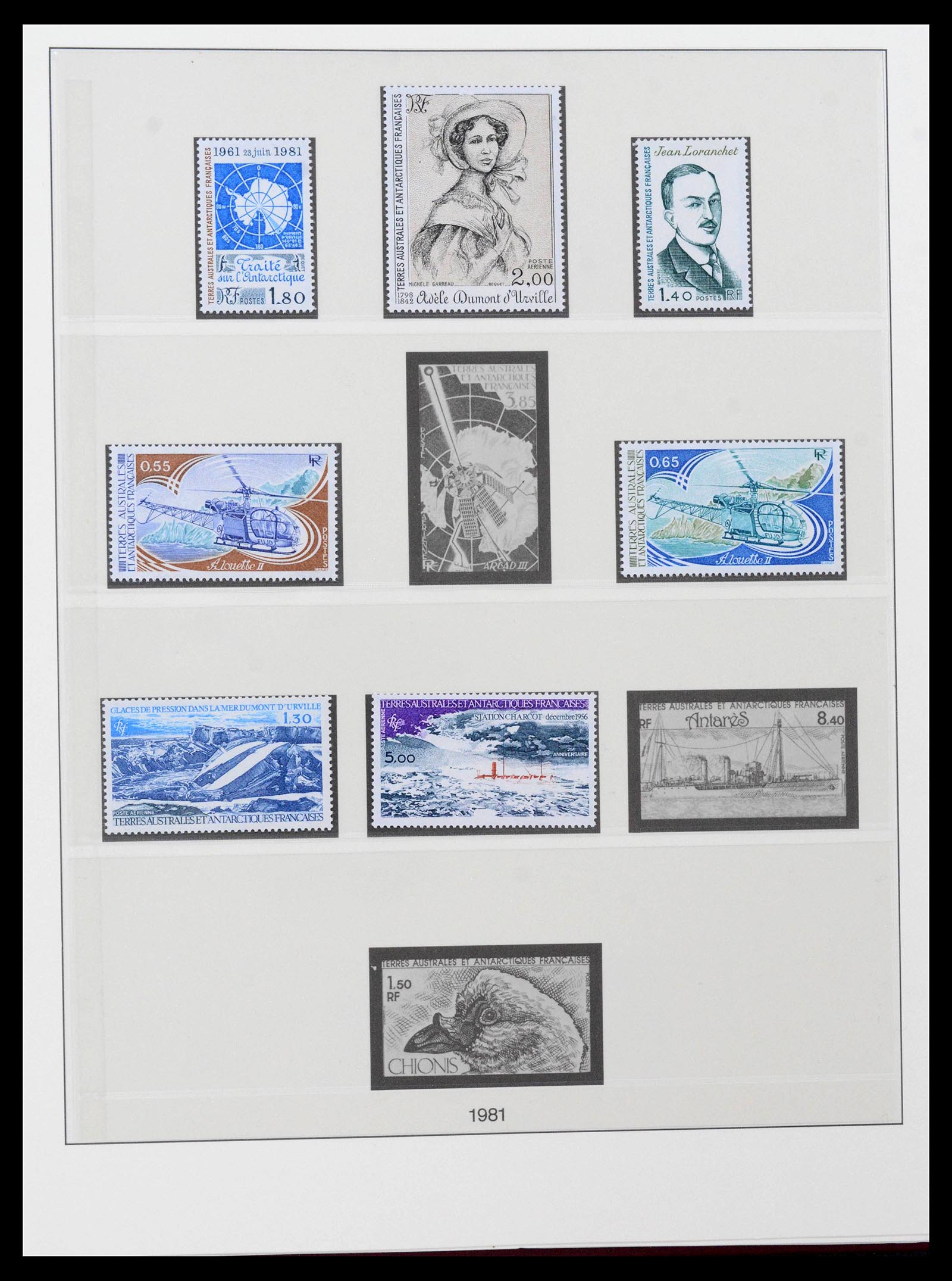 39228 0016 - Stamp collection 39228 TAAF 1948-1994.