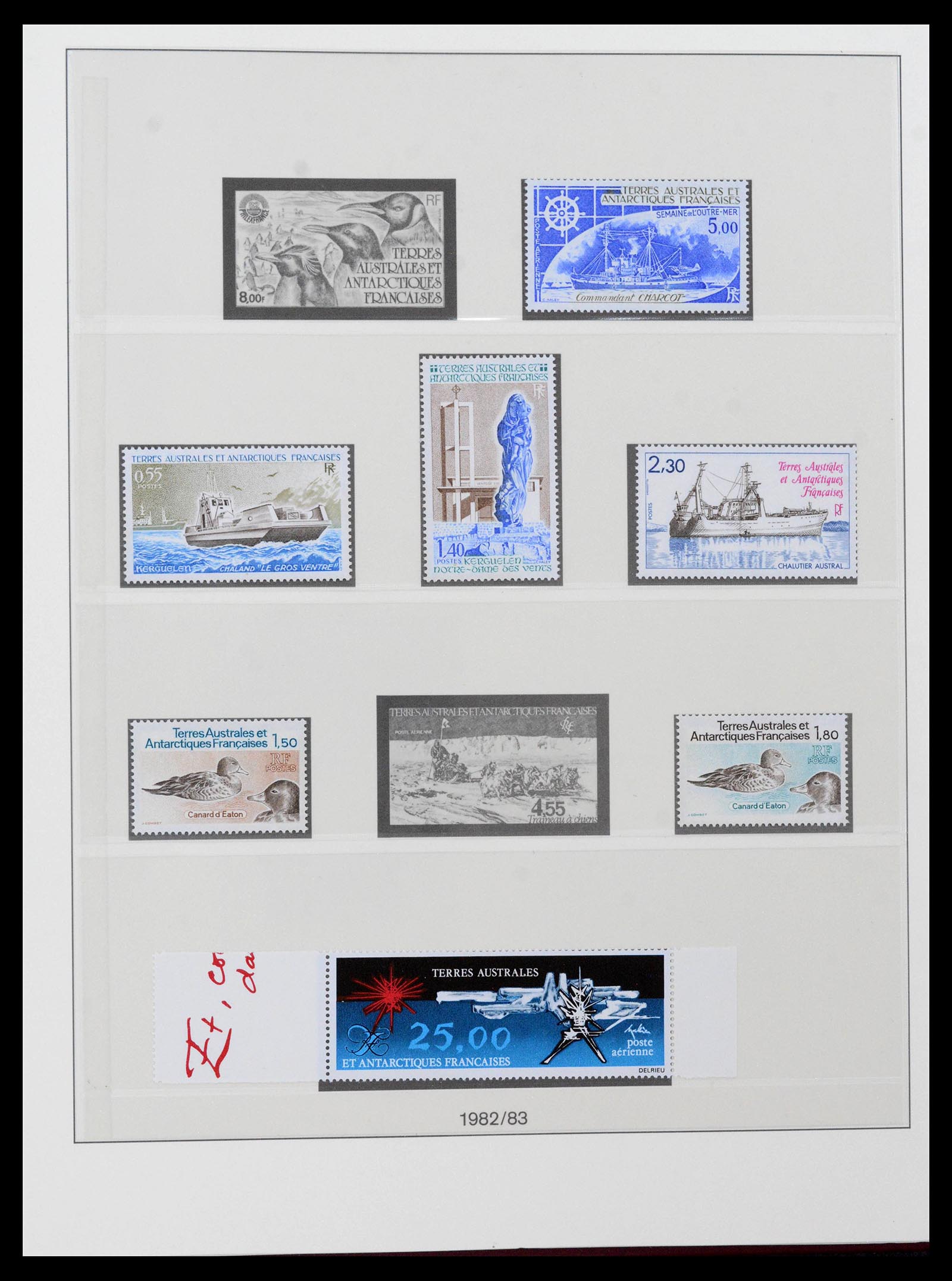 39228 0017 - Stamp collection 39228 TAAF 1948-1994.