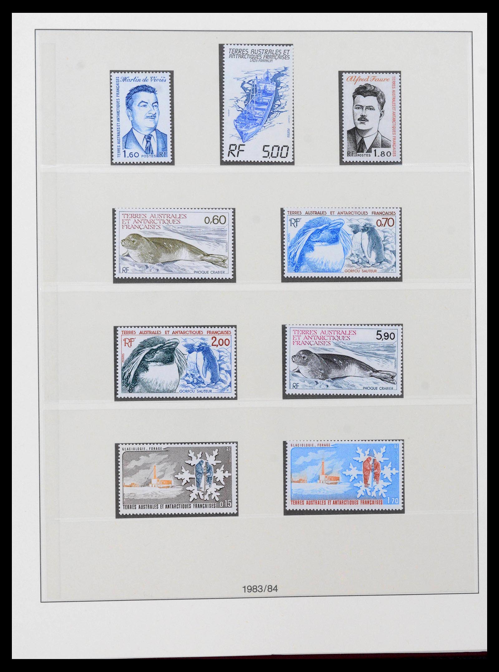 39228 0018 - Stamp collection 39228 TAAF 1948-1994.