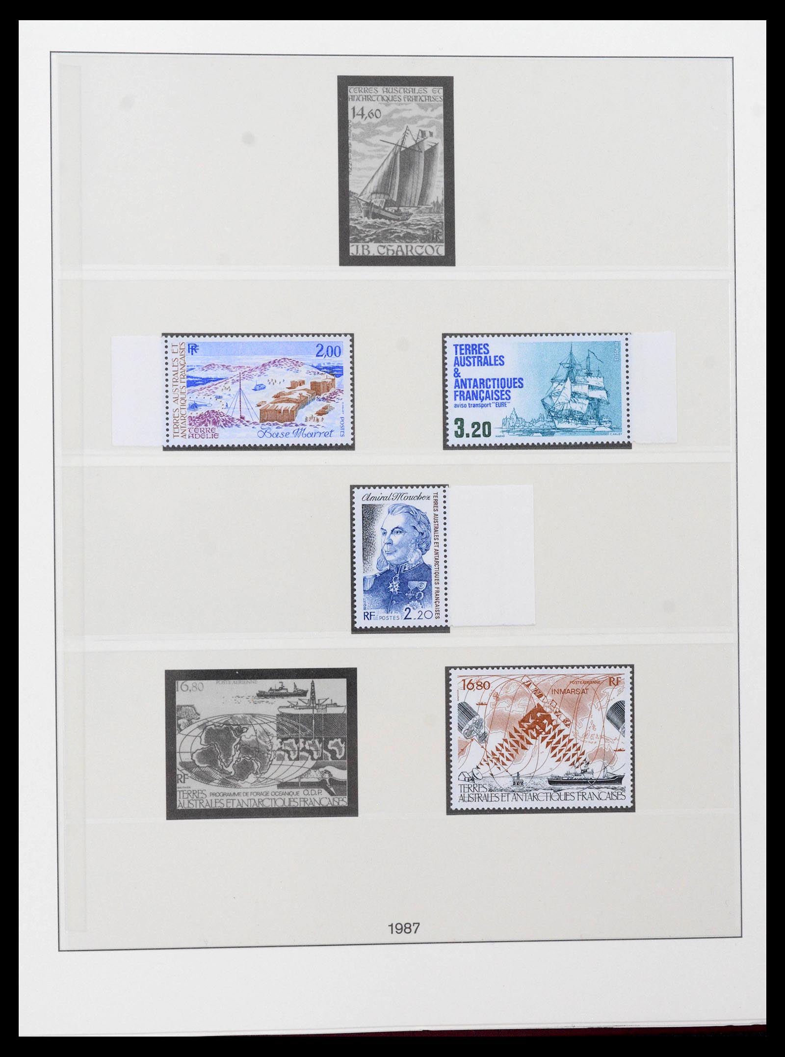 39228 0025 - Stamp collection 39228 TAAF 1948-1994.