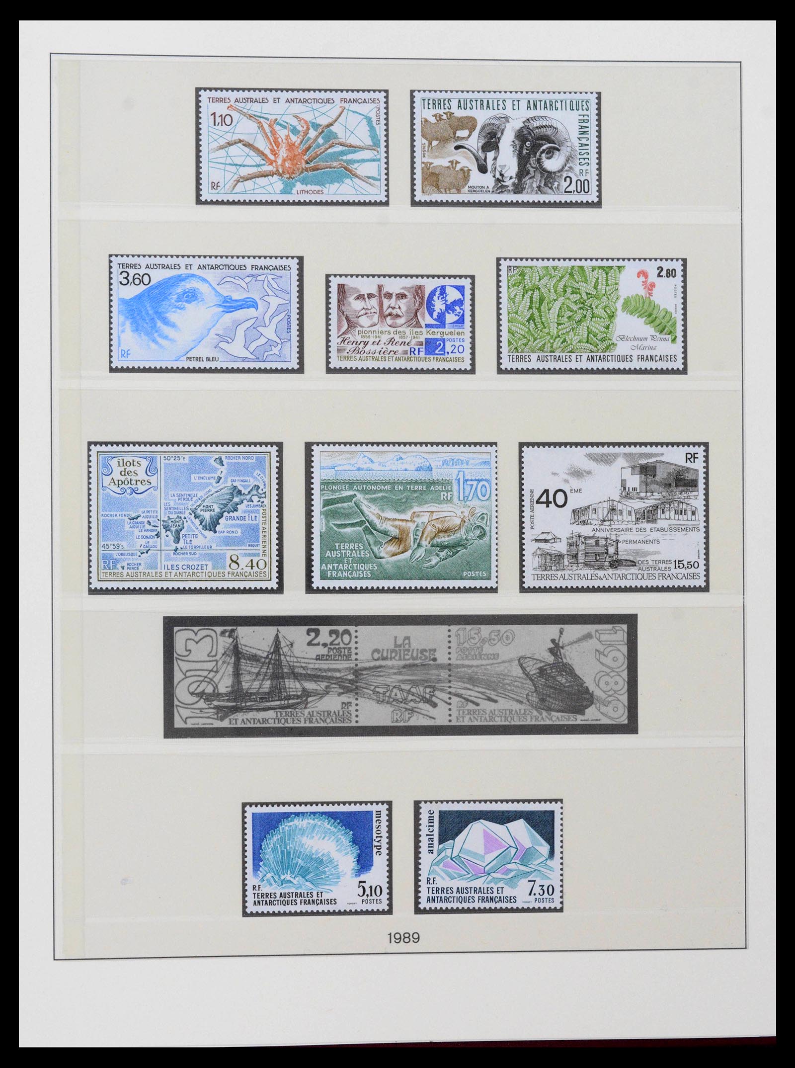 39228 0028 - Stamp collection 39228 TAAF 1948-1994.