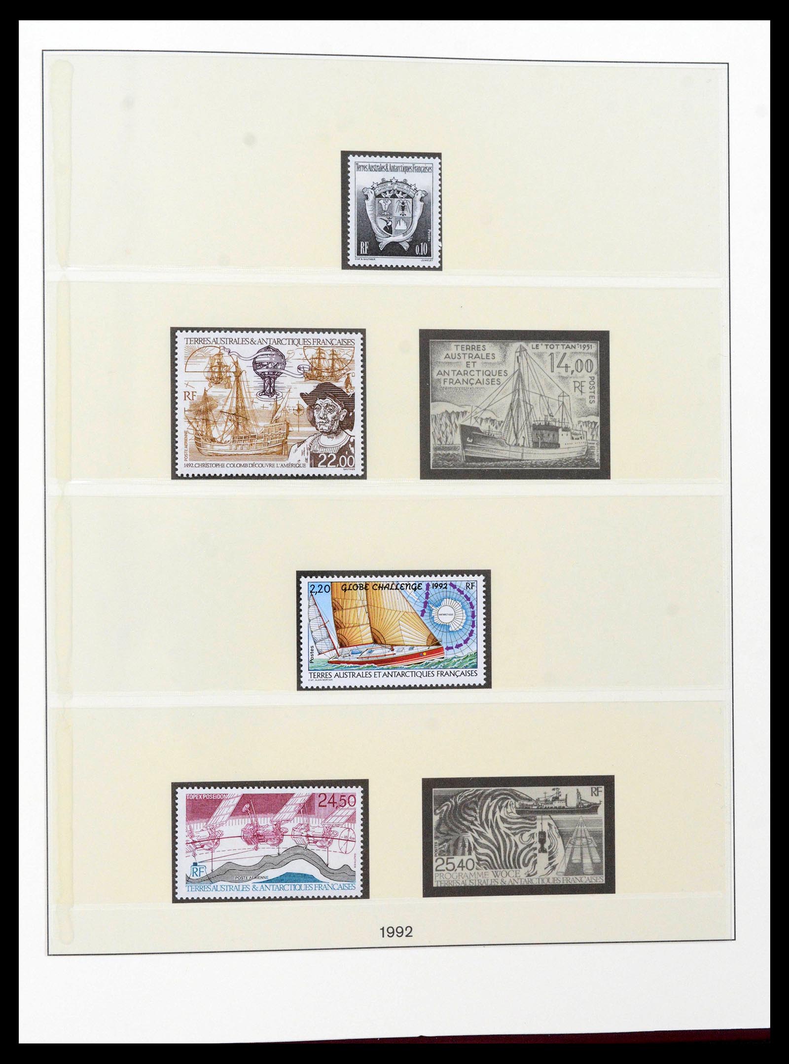 39228 0034 - Stamp collection 39228 TAAF 1948-1994.