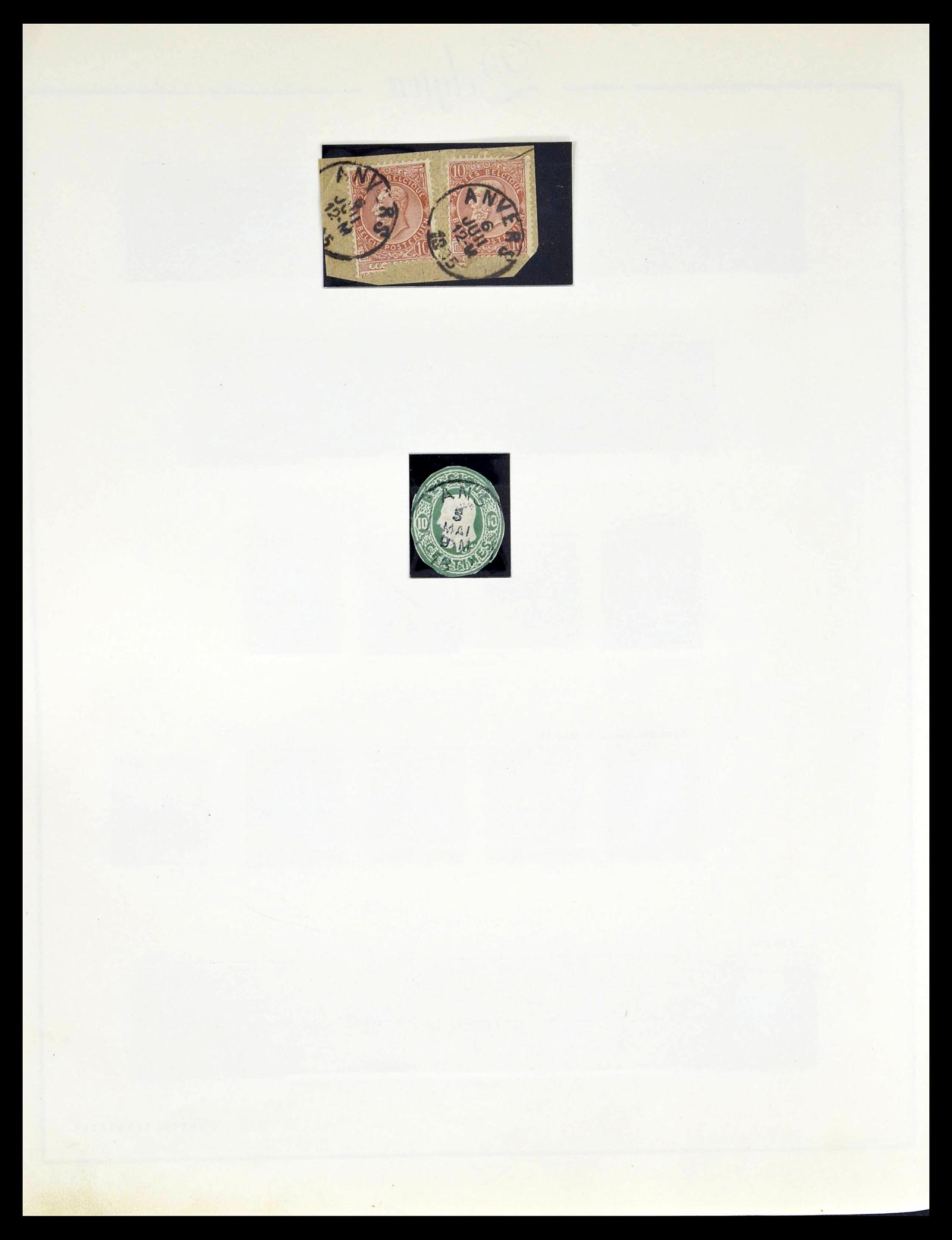 39230 0004 - Postzegelverzameling 39230 België 1849-1976.