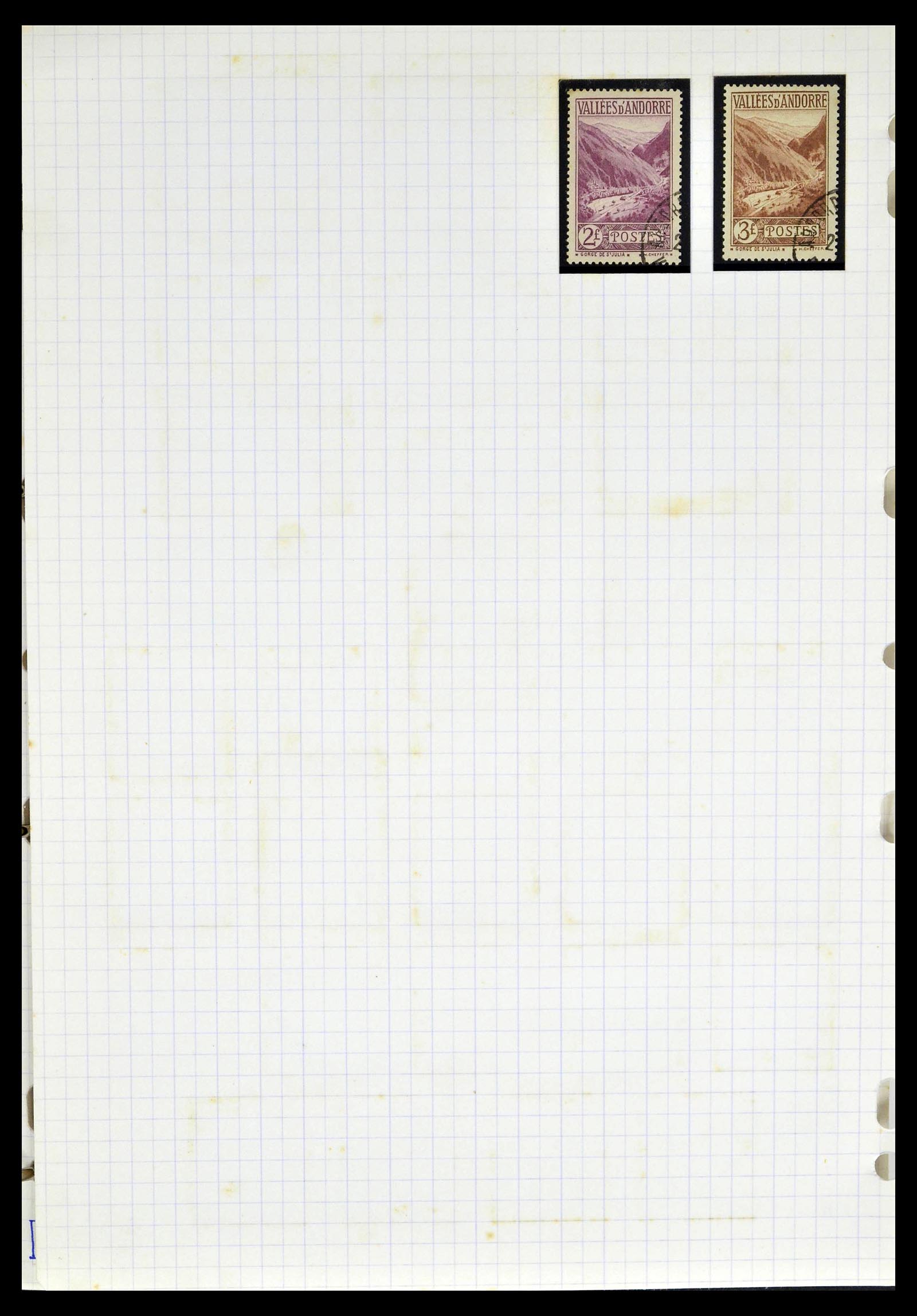 39232 0004 - Postzegelverzameling 39232 Frans Andorra 1931-2013.