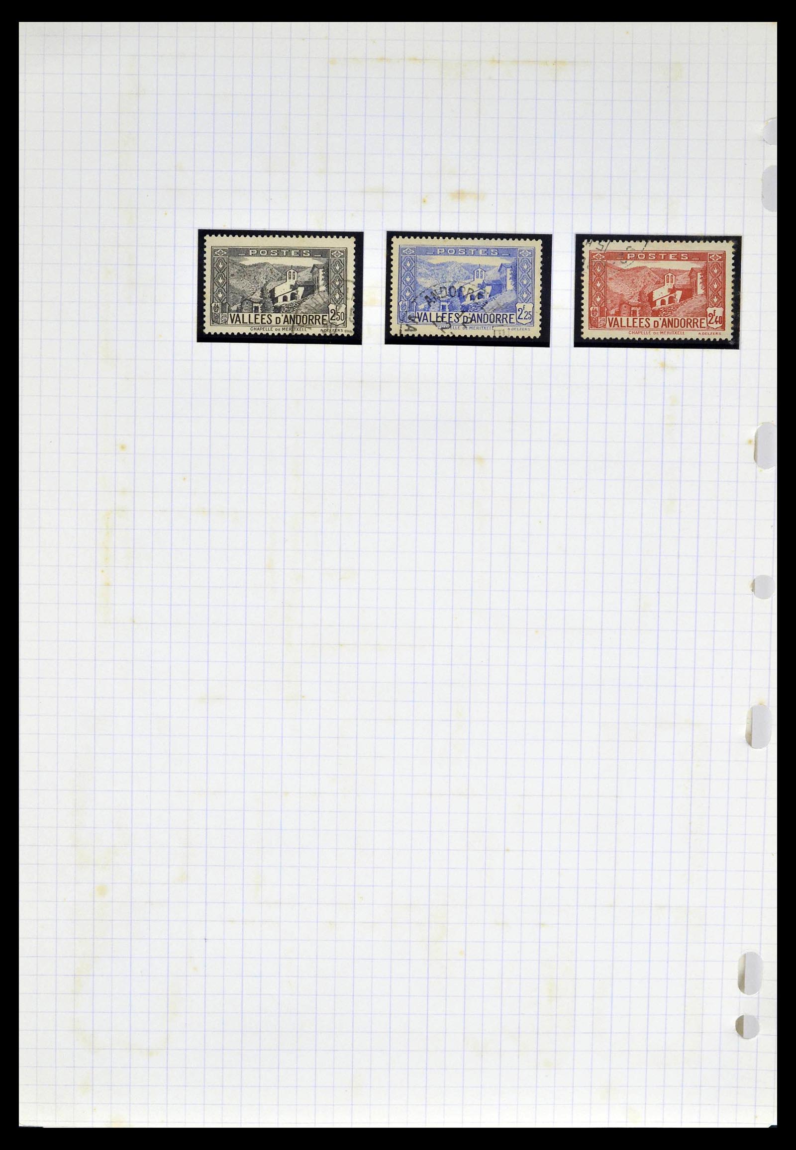 39232 0008 - Postzegelverzameling 39232 Frans Andorra 1931-2013.