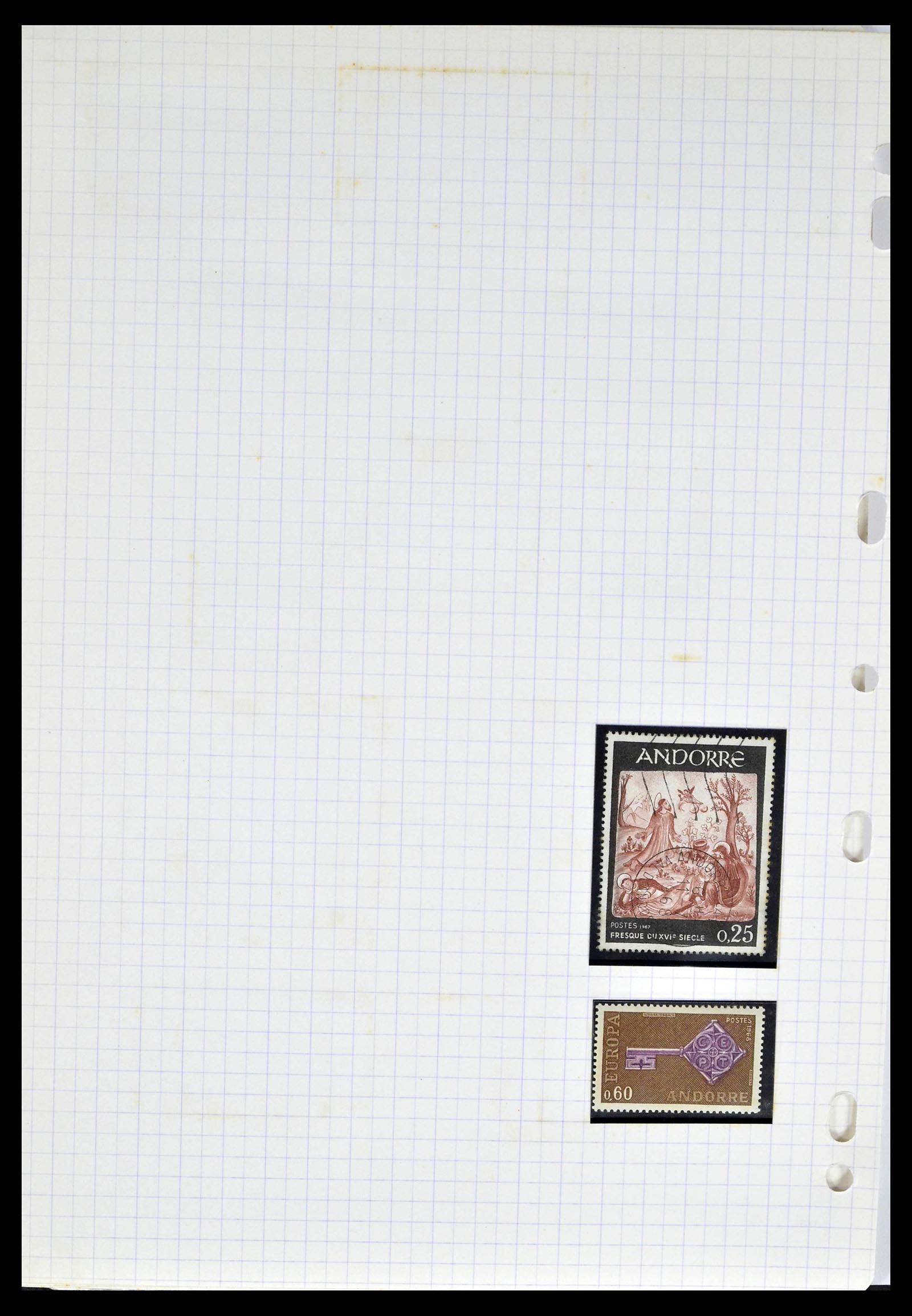 39232 0018 - Postzegelverzameling 39232 Frans Andorra 1931-2013.