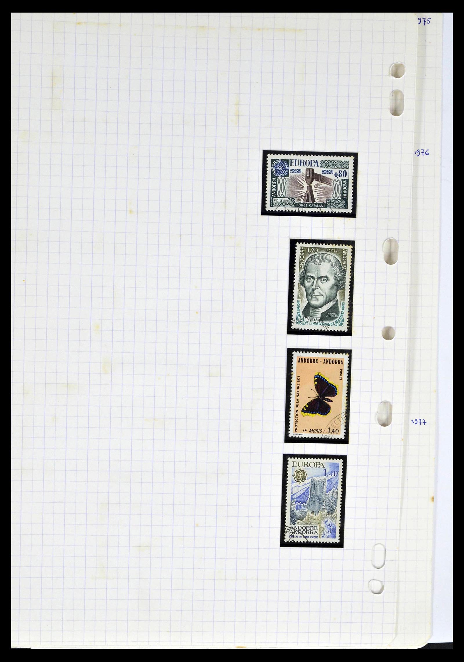 39232 0029 - Postzegelverzameling 39232 Frans Andorra 1931-2013.