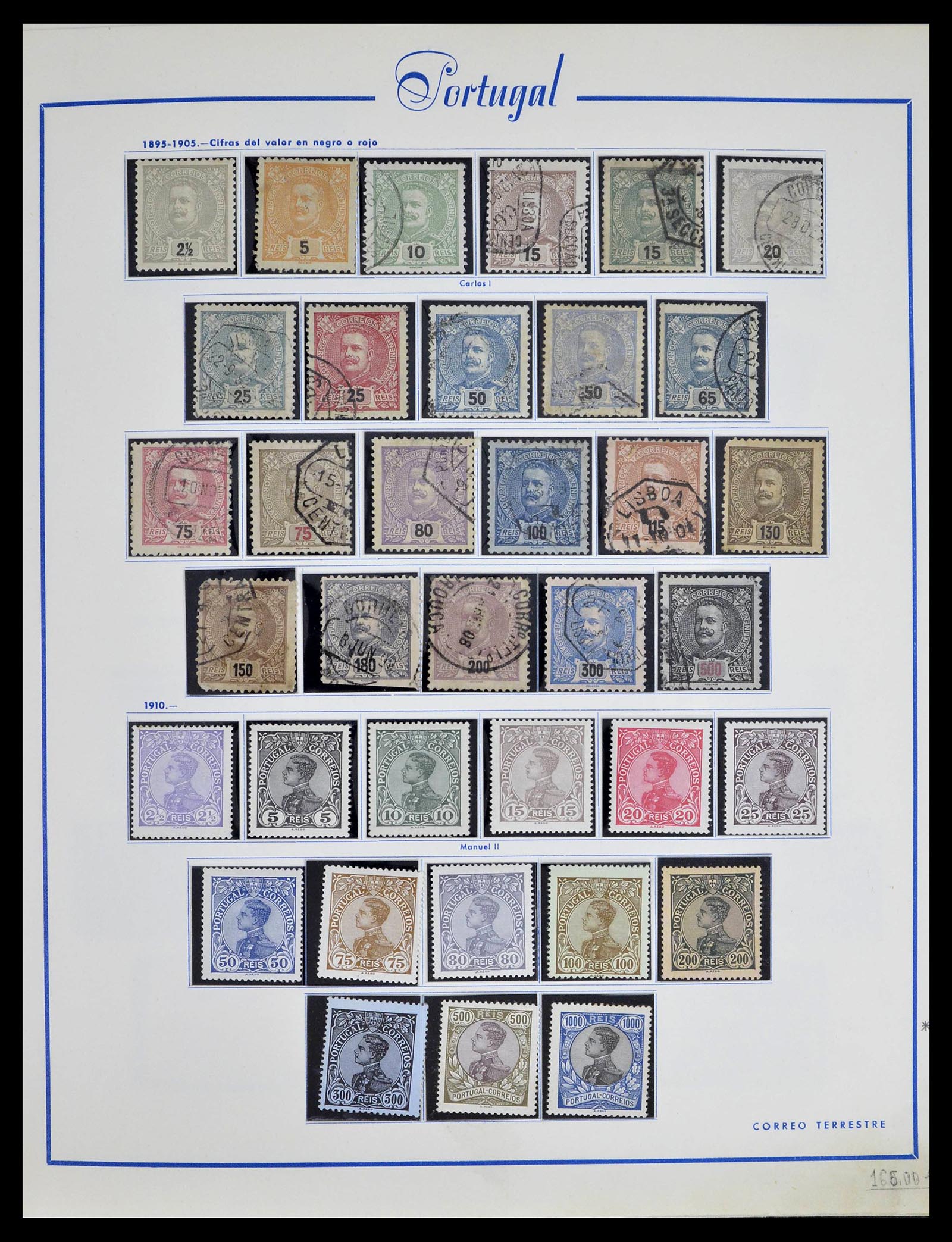 39233 0008 - Stamp collection 39233 Portugal 1853-1978.