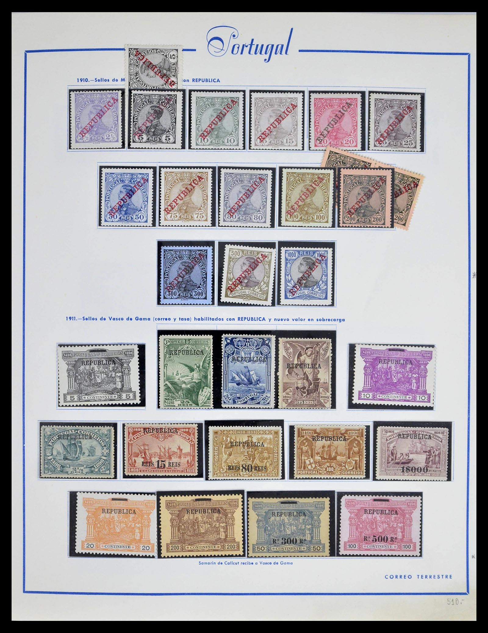 39233 0009 - Stamp collection 39233 Portugal 1853-1978.