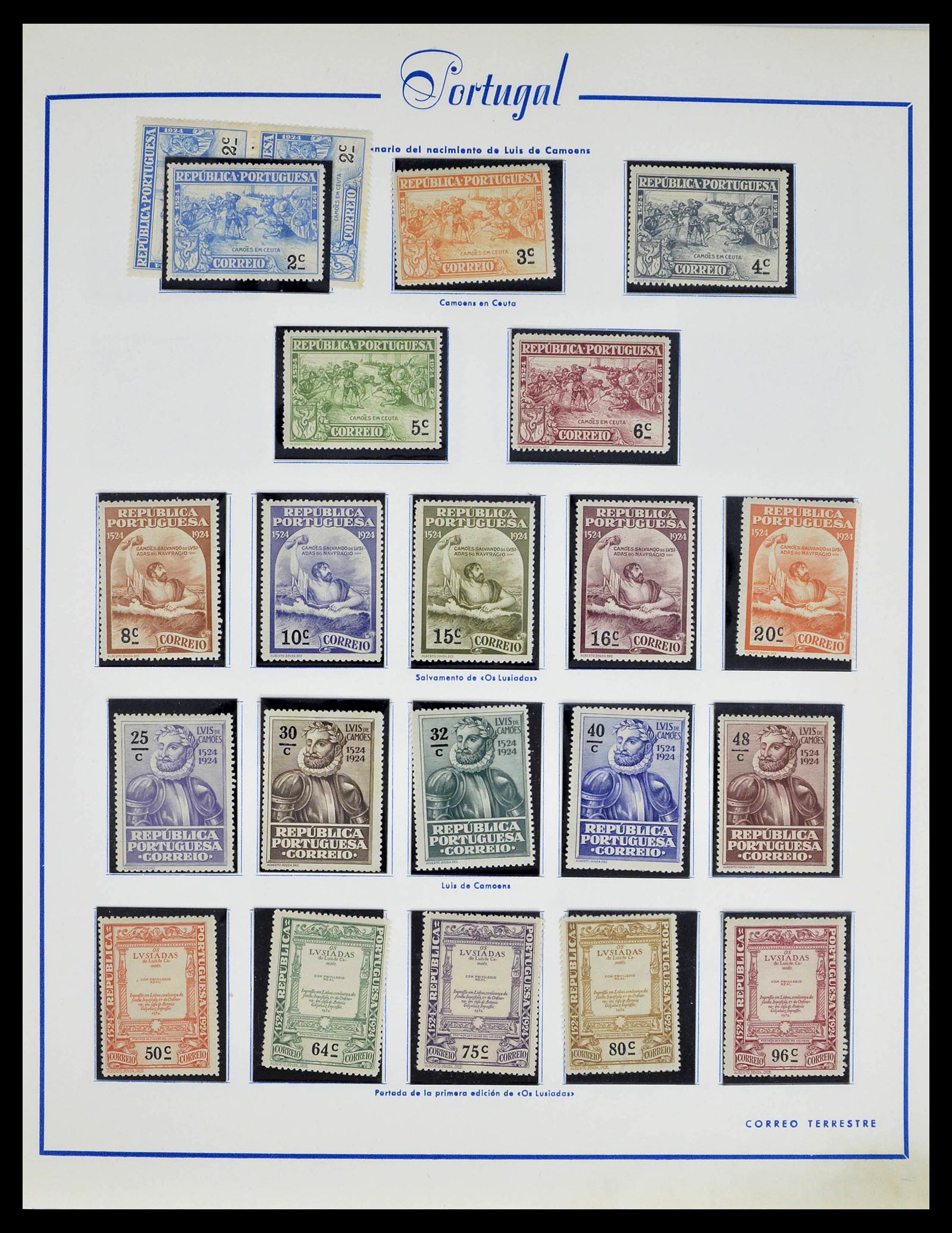 39233 0015 - Stamp collection 39233 Portugal 1853-1978.