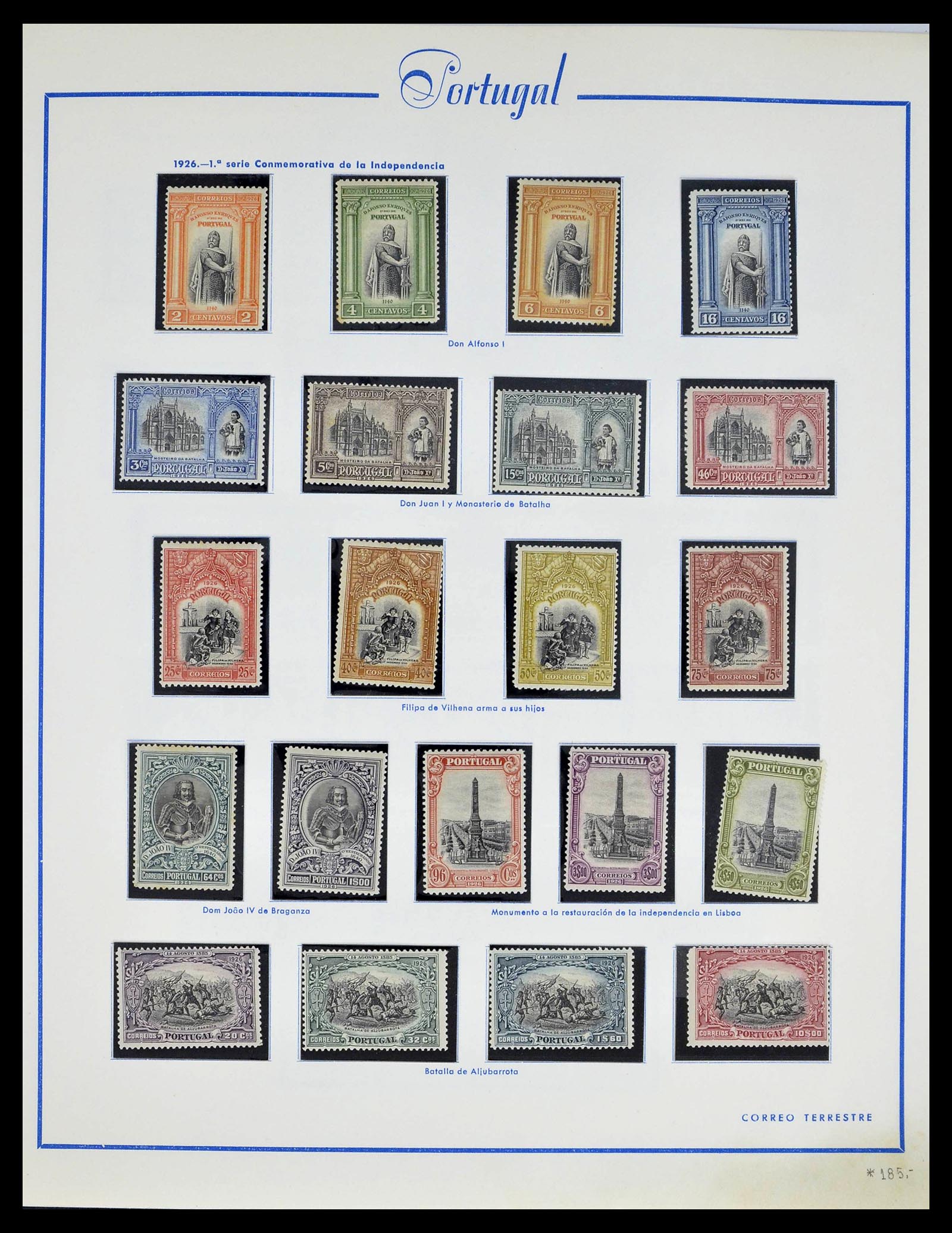 39233 0019 - Stamp collection 39233 Portugal 1853-1978.