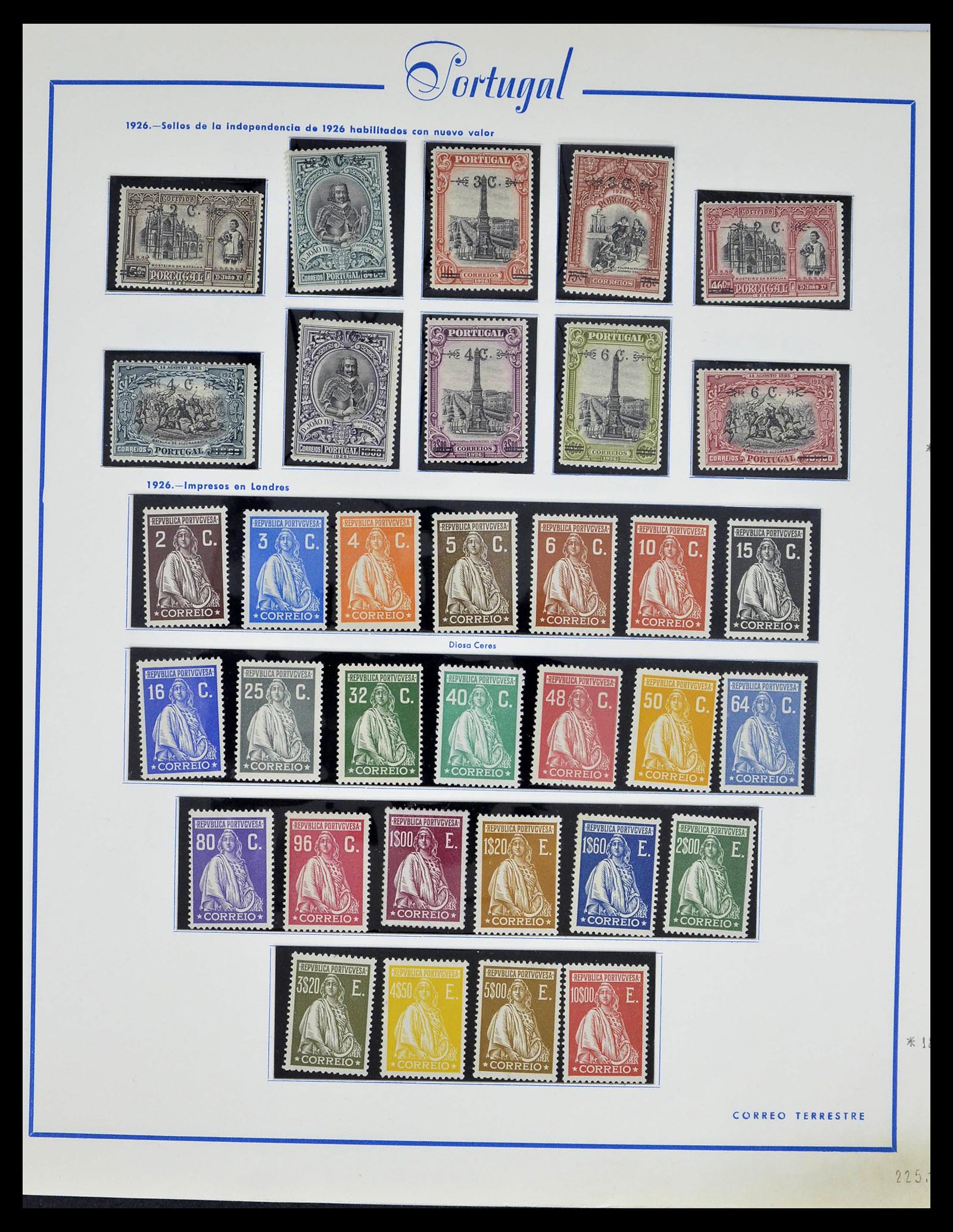 39233 0021 - Postzegelverzameling 39233 Portugal 1853-1978.