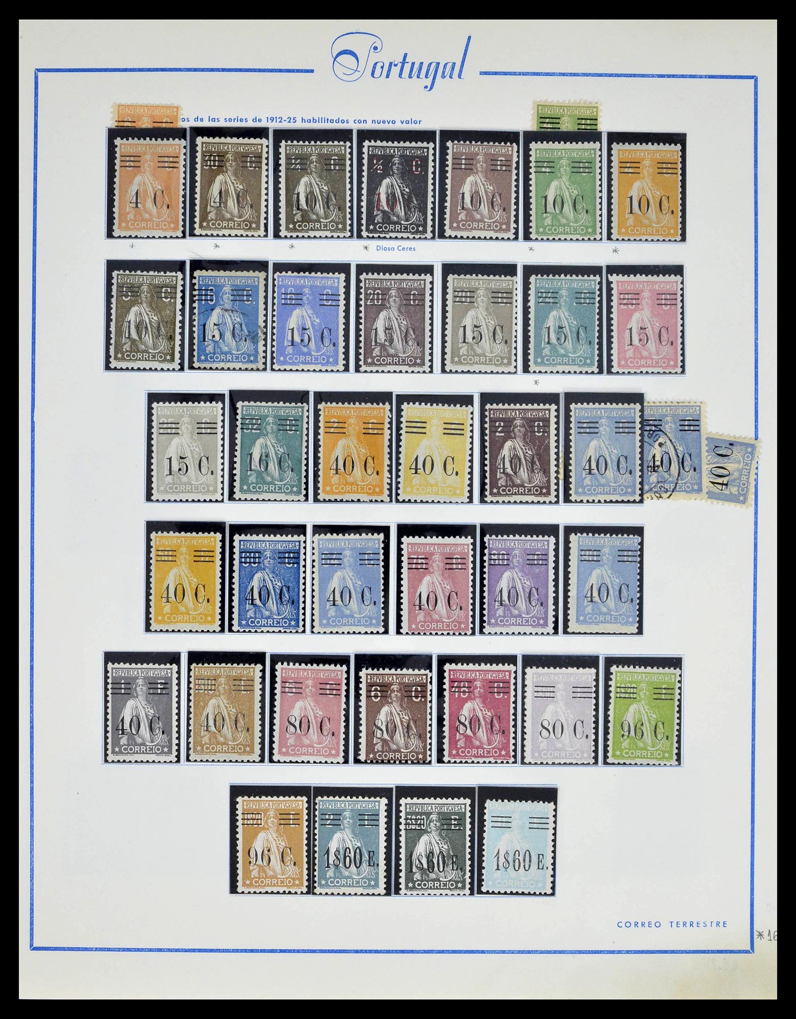 39233 0023 - Postzegelverzameling 39233 Portugal 1853-1978.