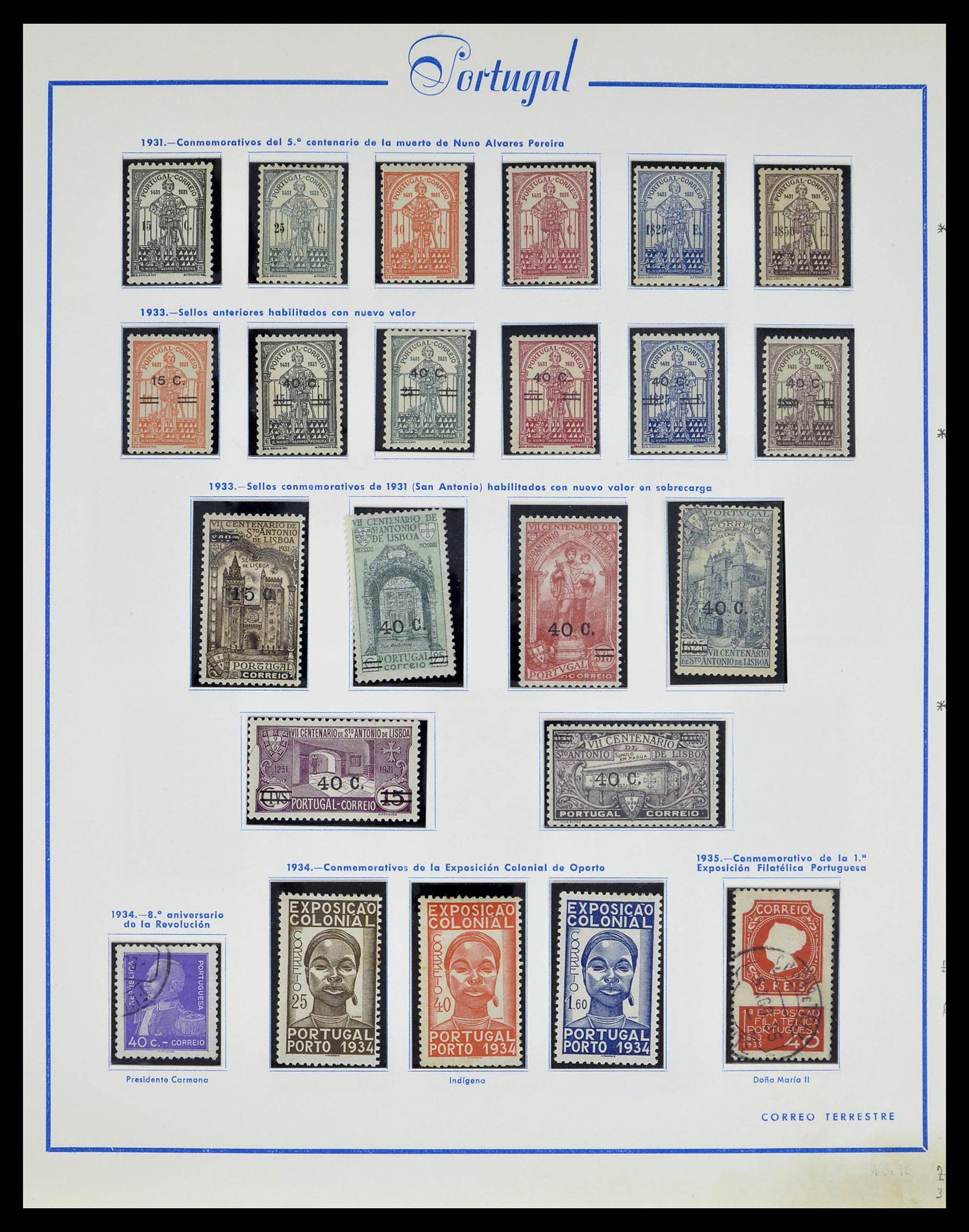 39233 0027 - Postzegelverzameling 39233 Portugal 1853-1978.