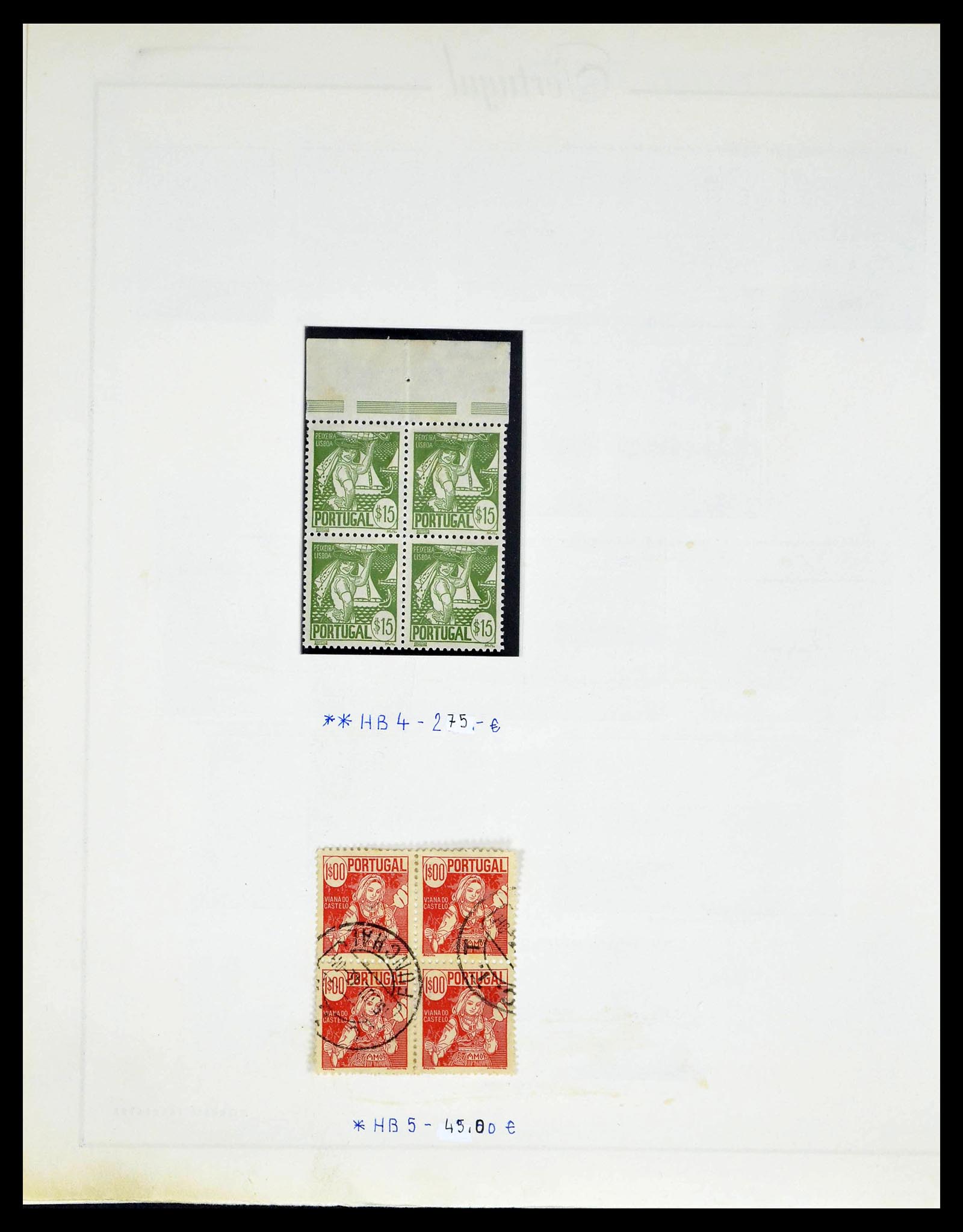 39233 0030 - Postzegelverzameling 39233 Portugal 1853-1978.