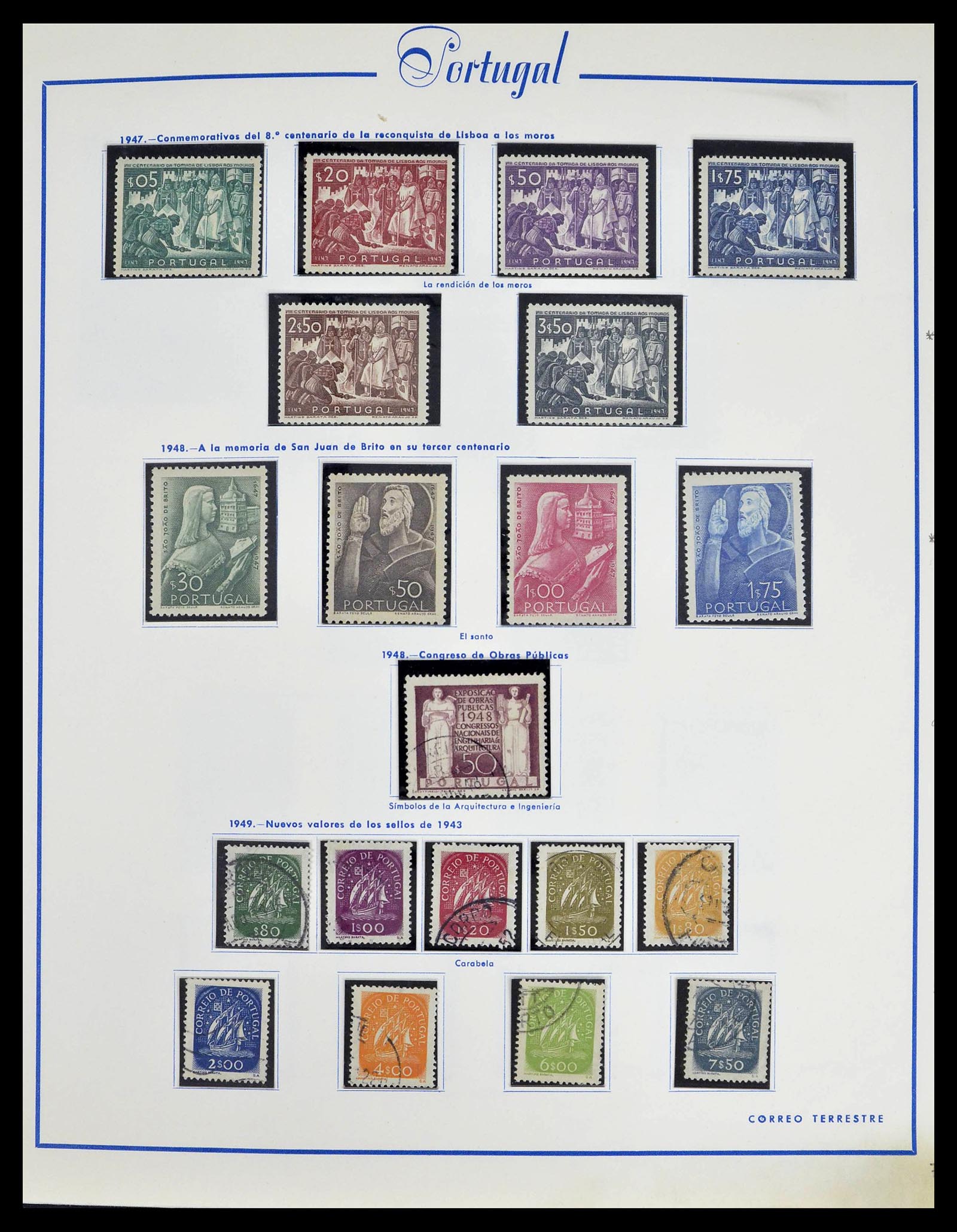 39233 0037 - Stamp collection 39233 Portugal 1853-1978.