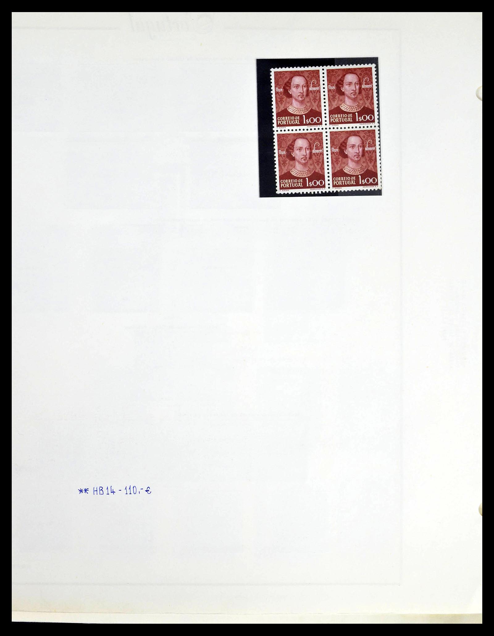 39233 0038 - Postzegelverzameling 39233 Portugal 1853-1978.