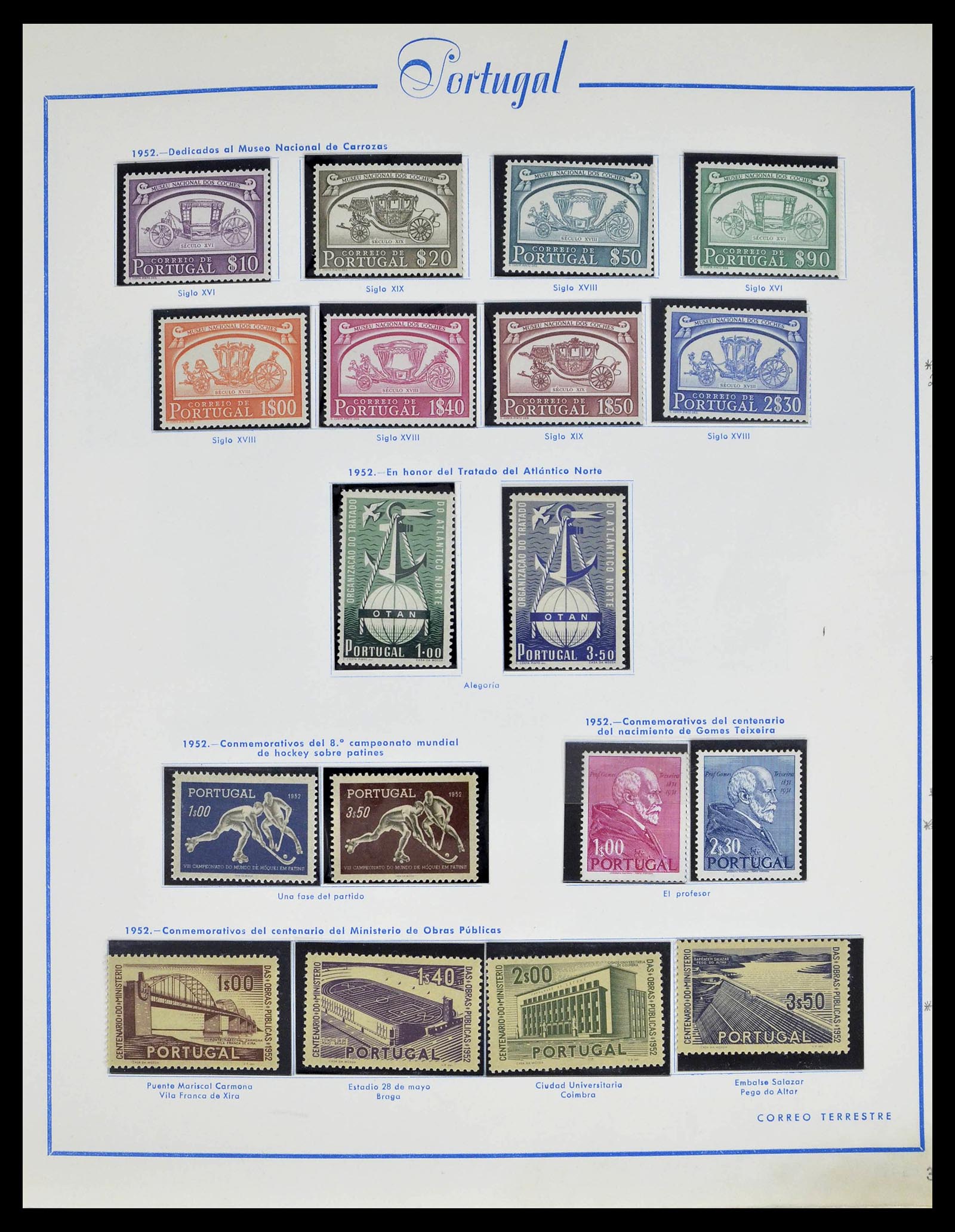 39233 0043 - Stamp collection 39233 Portugal 1853-1978.