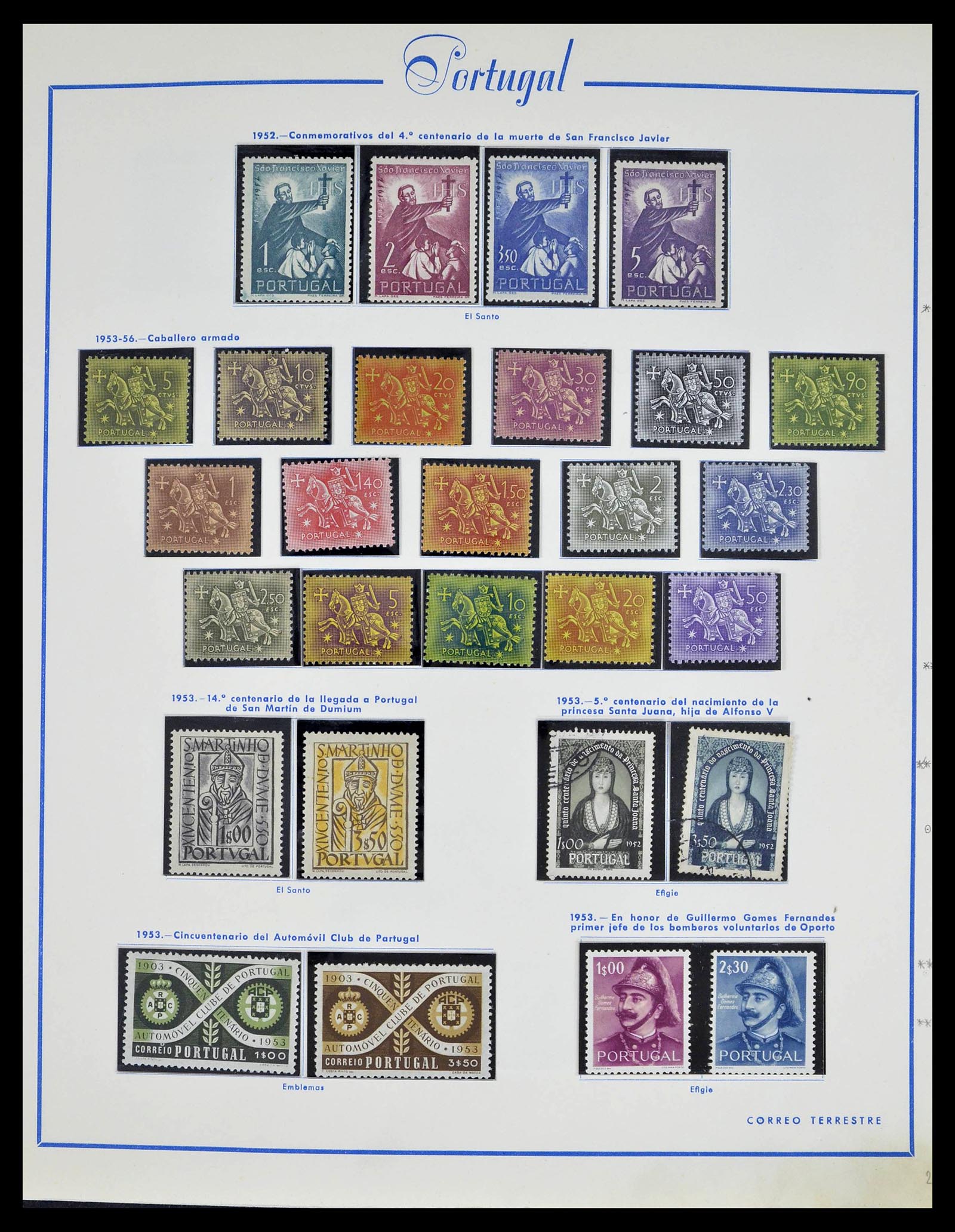 39233 0045 - Stamp collection 39233 Portugal 1853-1978.