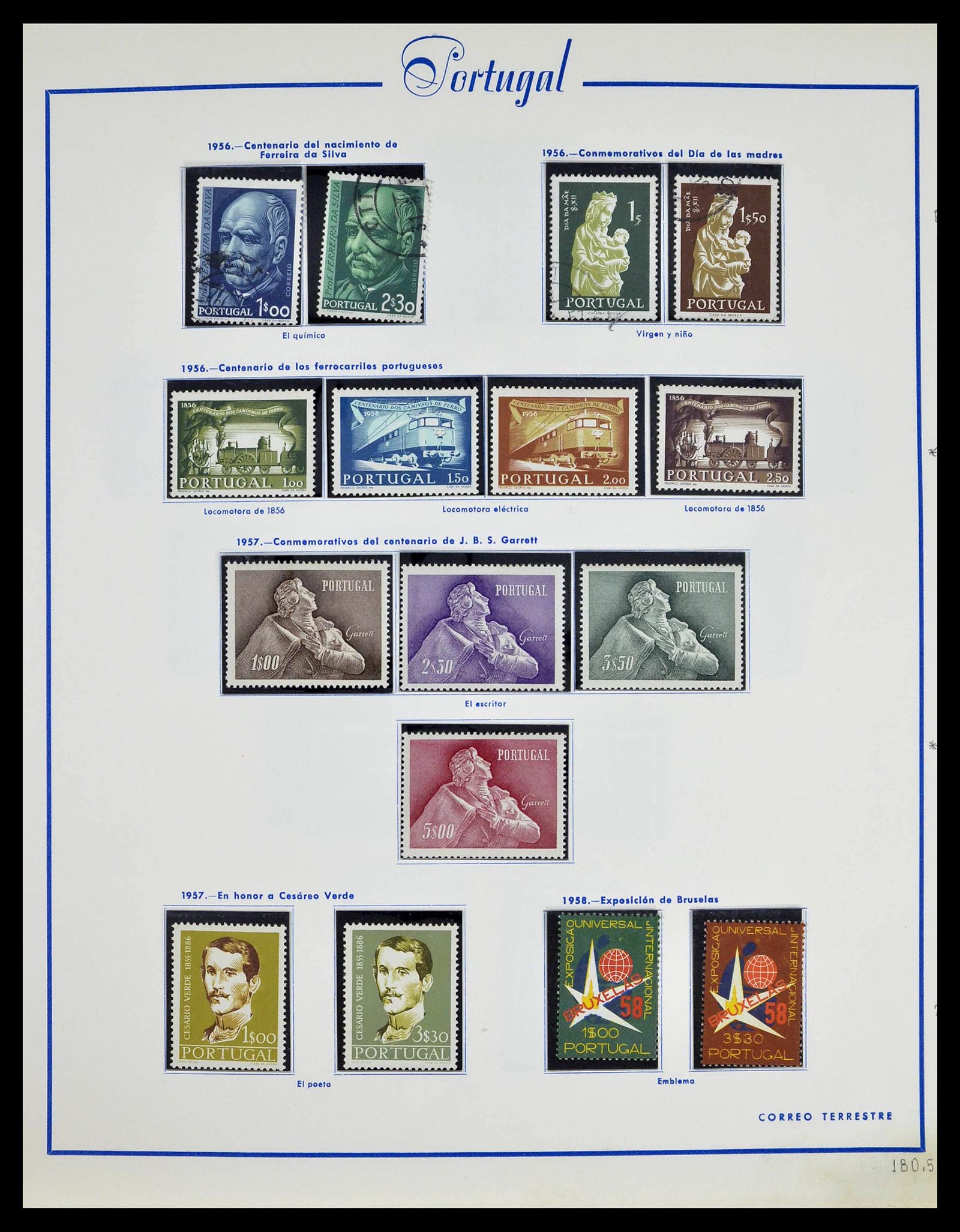 39233 0049 - Postzegelverzameling 39233 Portugal 1853-1978.