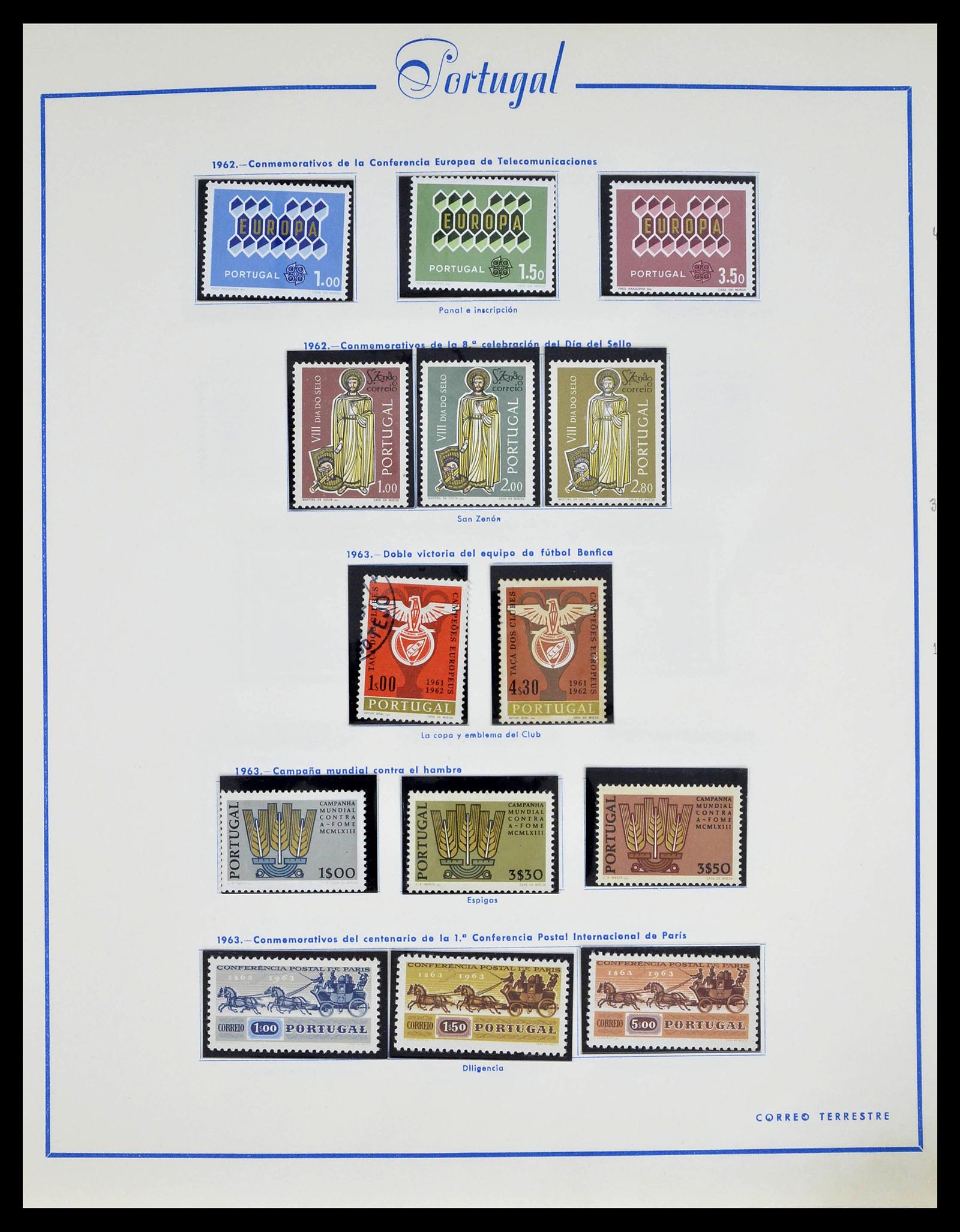 39233 0054 - Postzegelverzameling 39233 Portugal 1853-1978.