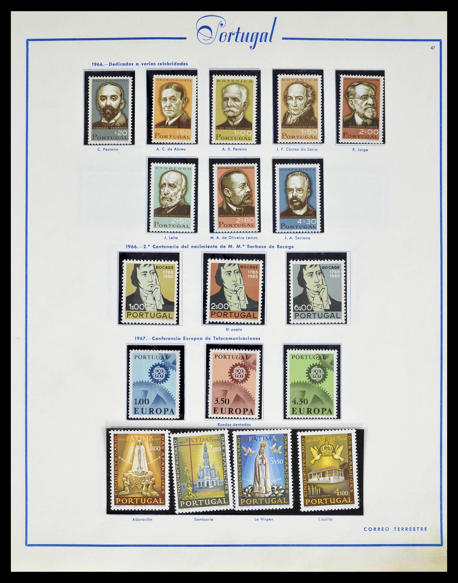 39233 0061 - Postzegelverzameling 39233 Portugal 1853-1978.