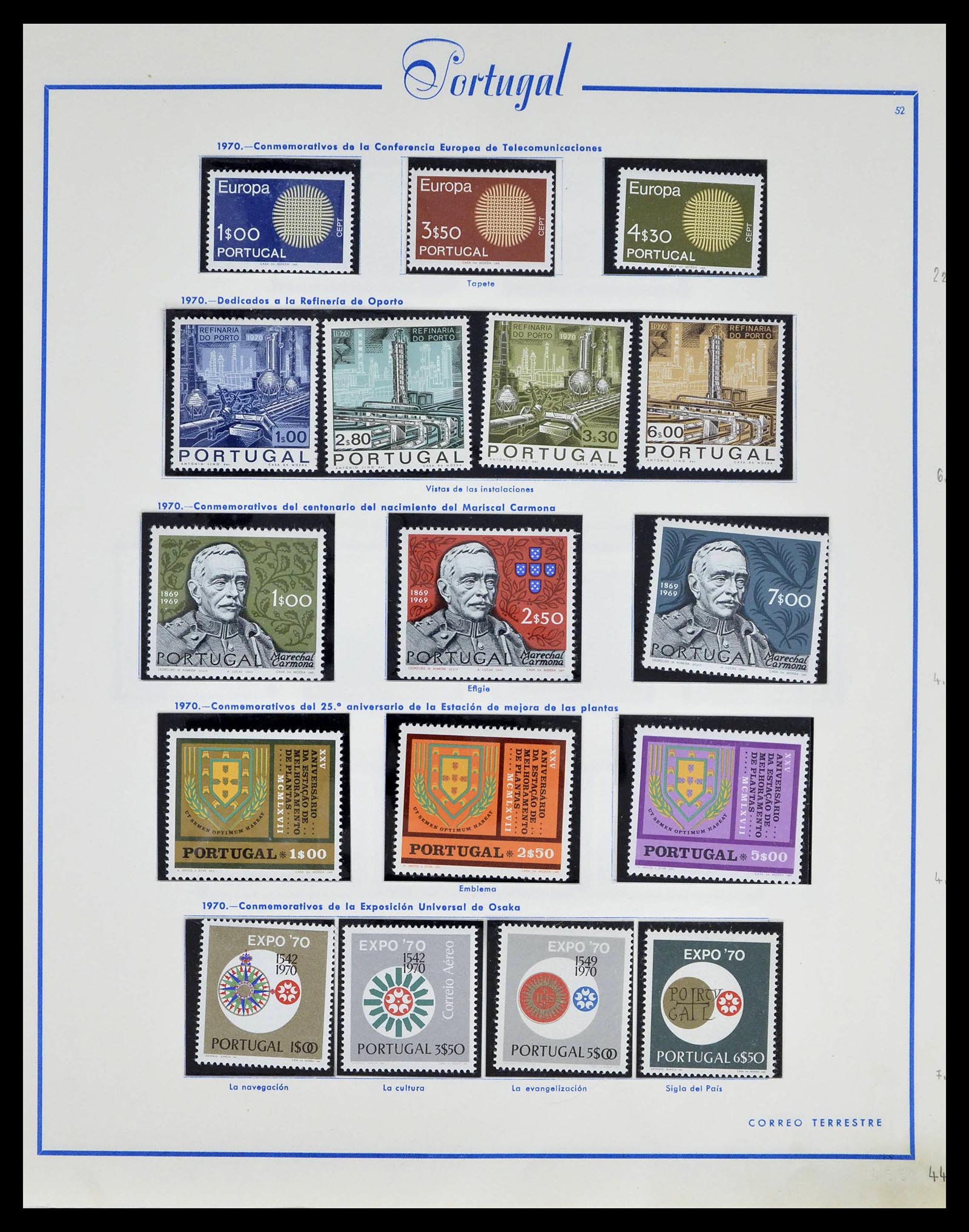 39233 0066 - Postzegelverzameling 39233 Portugal 1853-1978.