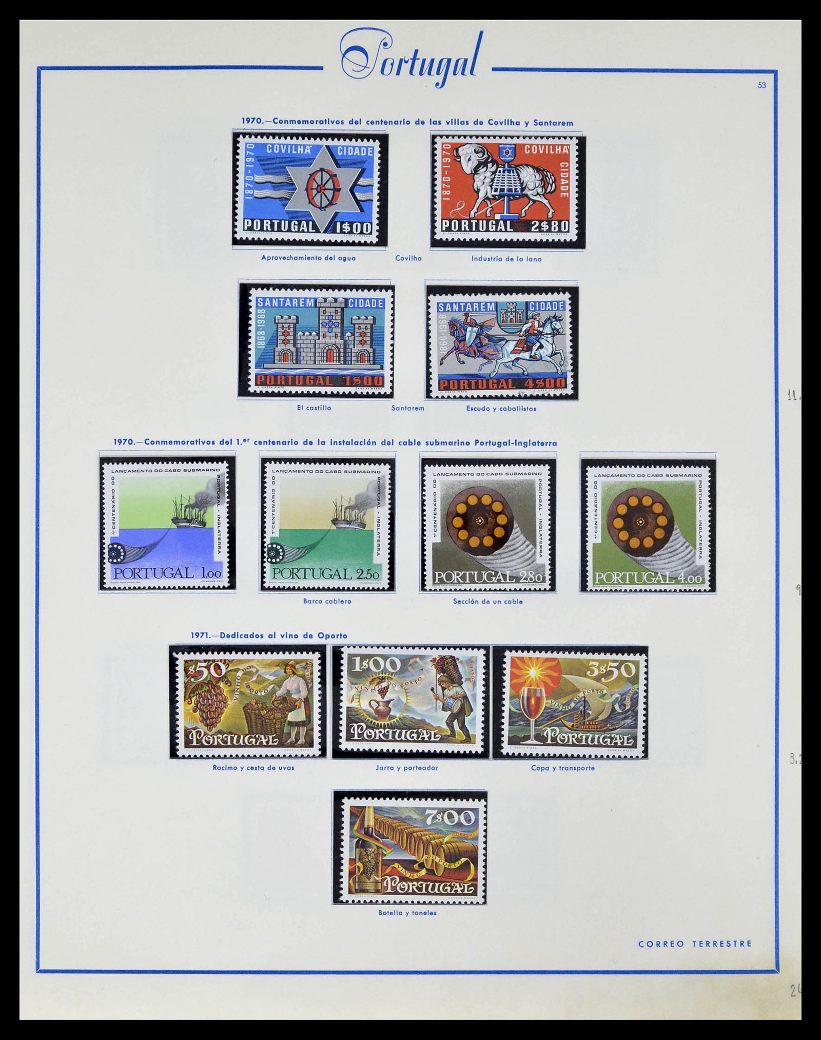 39233 0067 - Postzegelverzameling 39233 Portugal 1853-1978.