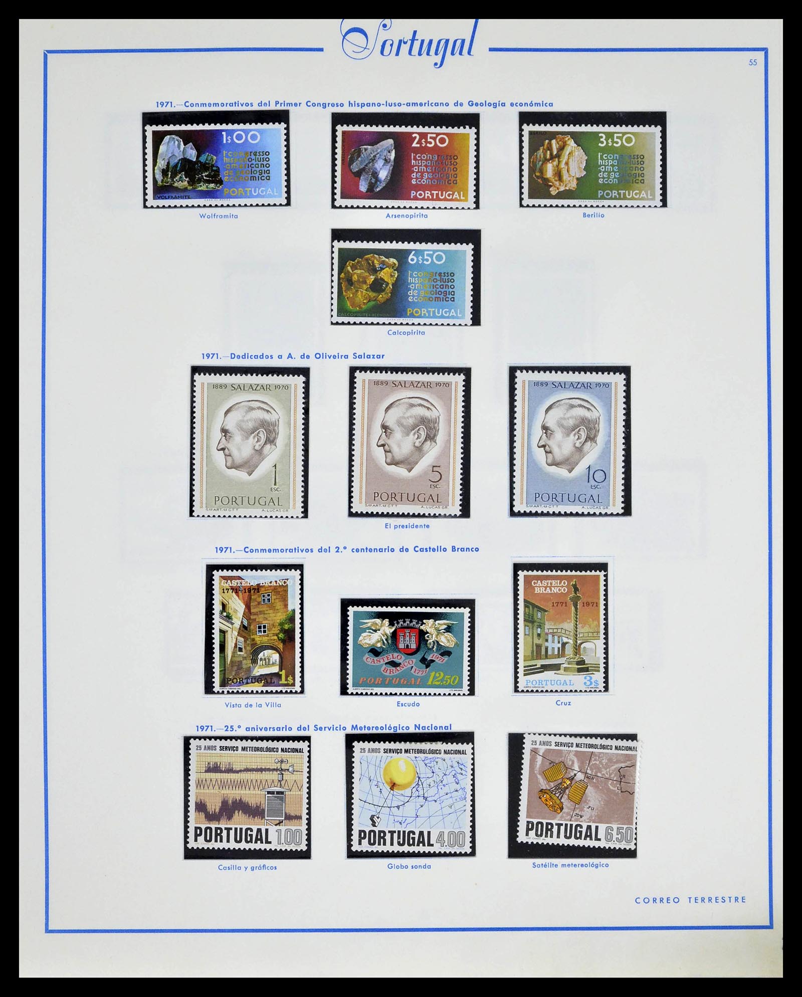 39233 0069 - Postzegelverzameling 39233 Portugal 1853-1978.