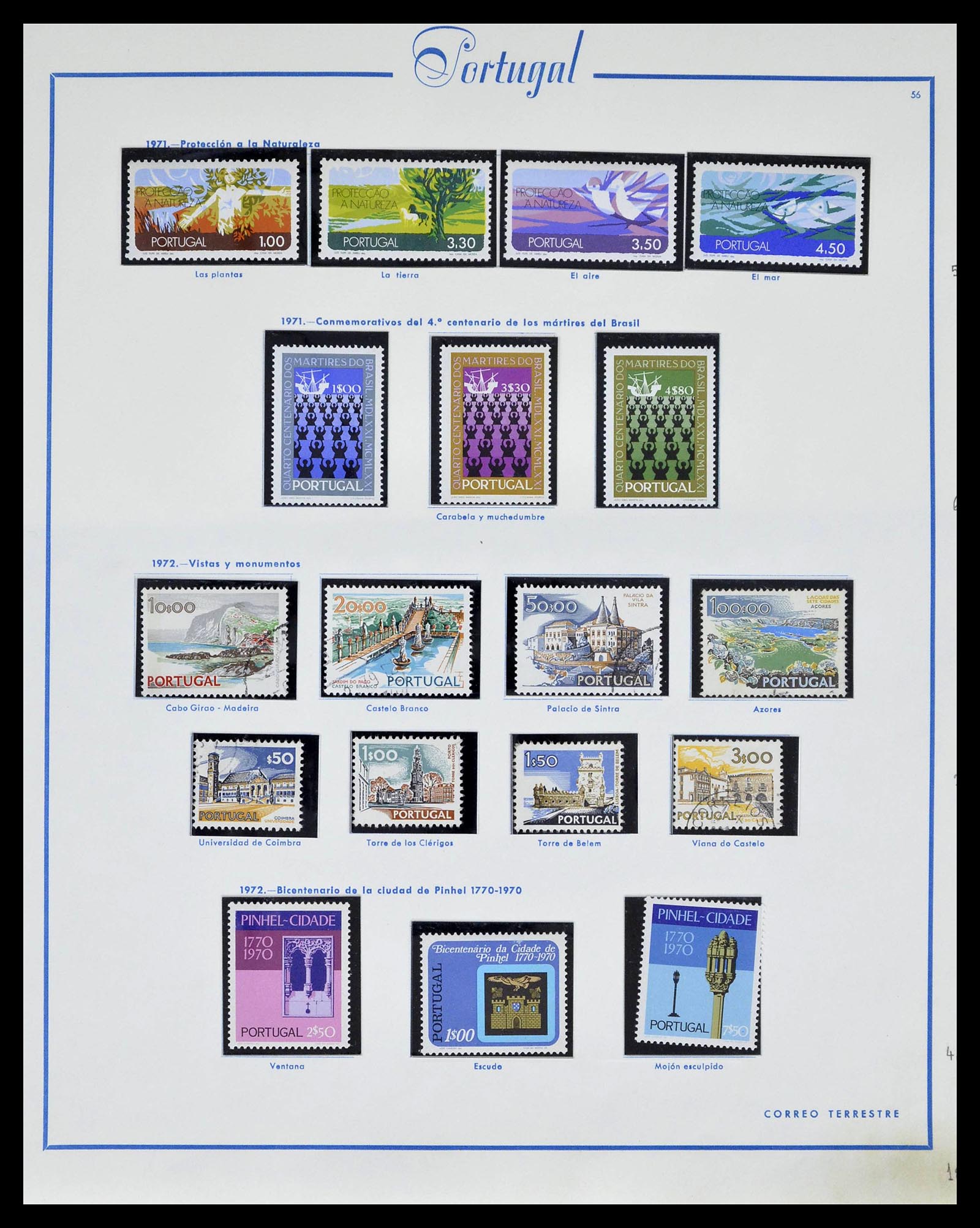39233 0070 - Postzegelverzameling 39233 Portugal 1853-1978.