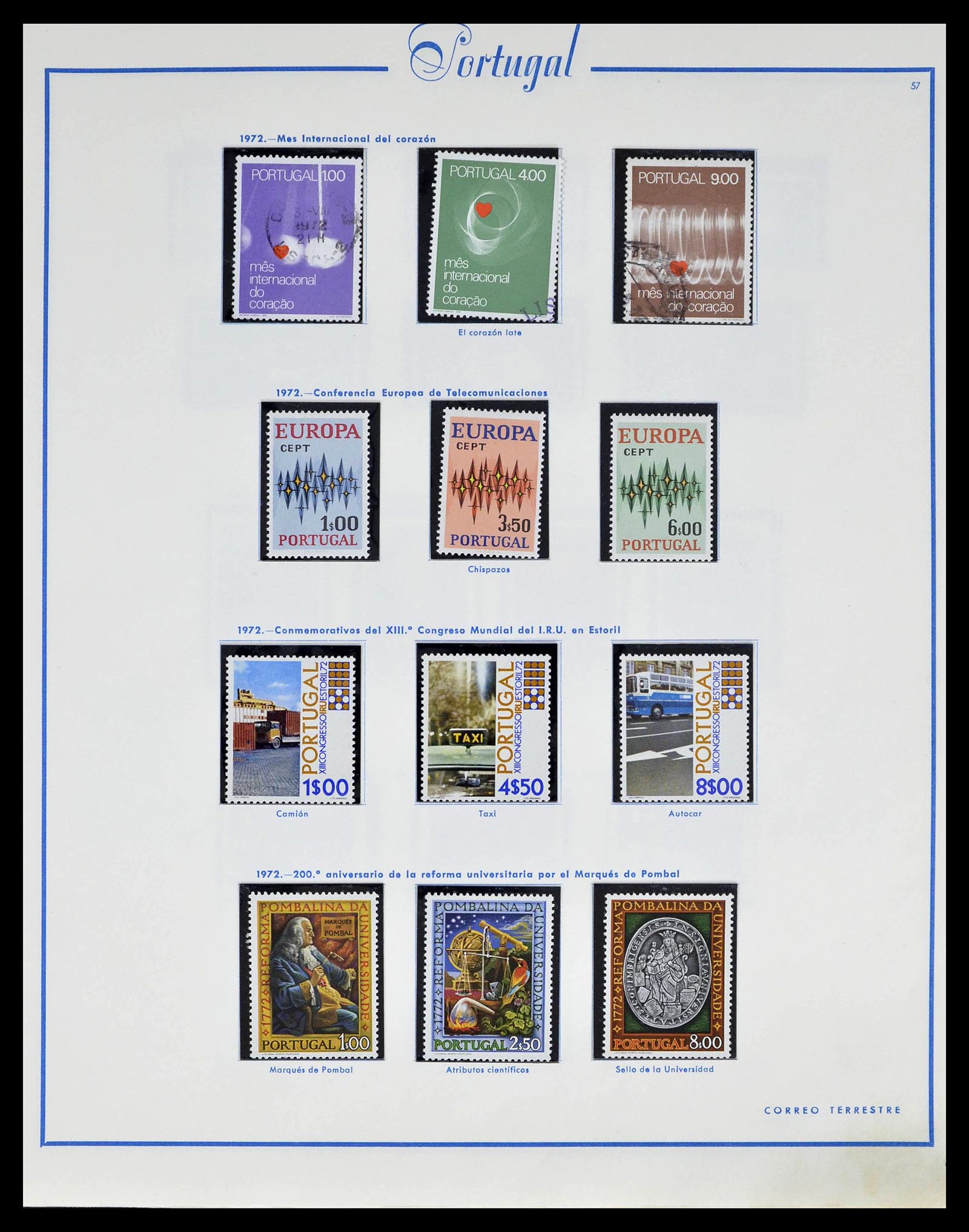 39233 0071 - Postzegelverzameling 39233 Portugal 1853-1978.